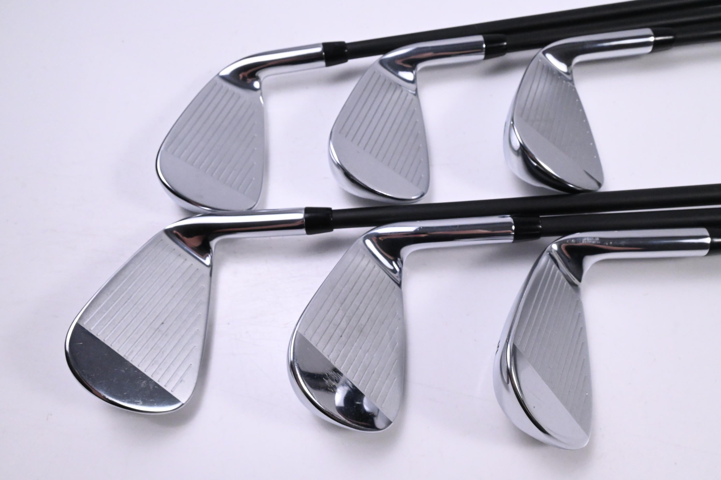 Left Hand Callaway Elyte X Irons / 7-PW+GW+SW / Senior Flex Vanquish 4 Shafts