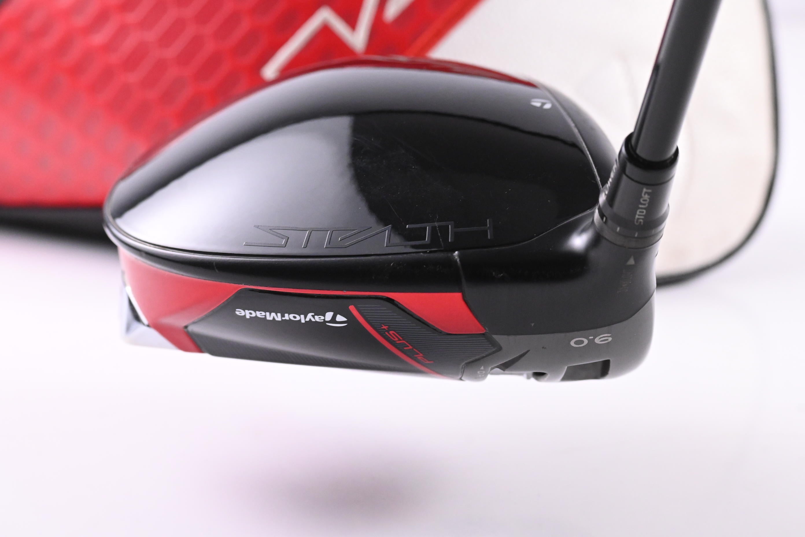 Left Hand Taylormade Stealth 2 Plus Driver / 9 Degree / Stiff Flex HZRDUS Smoke