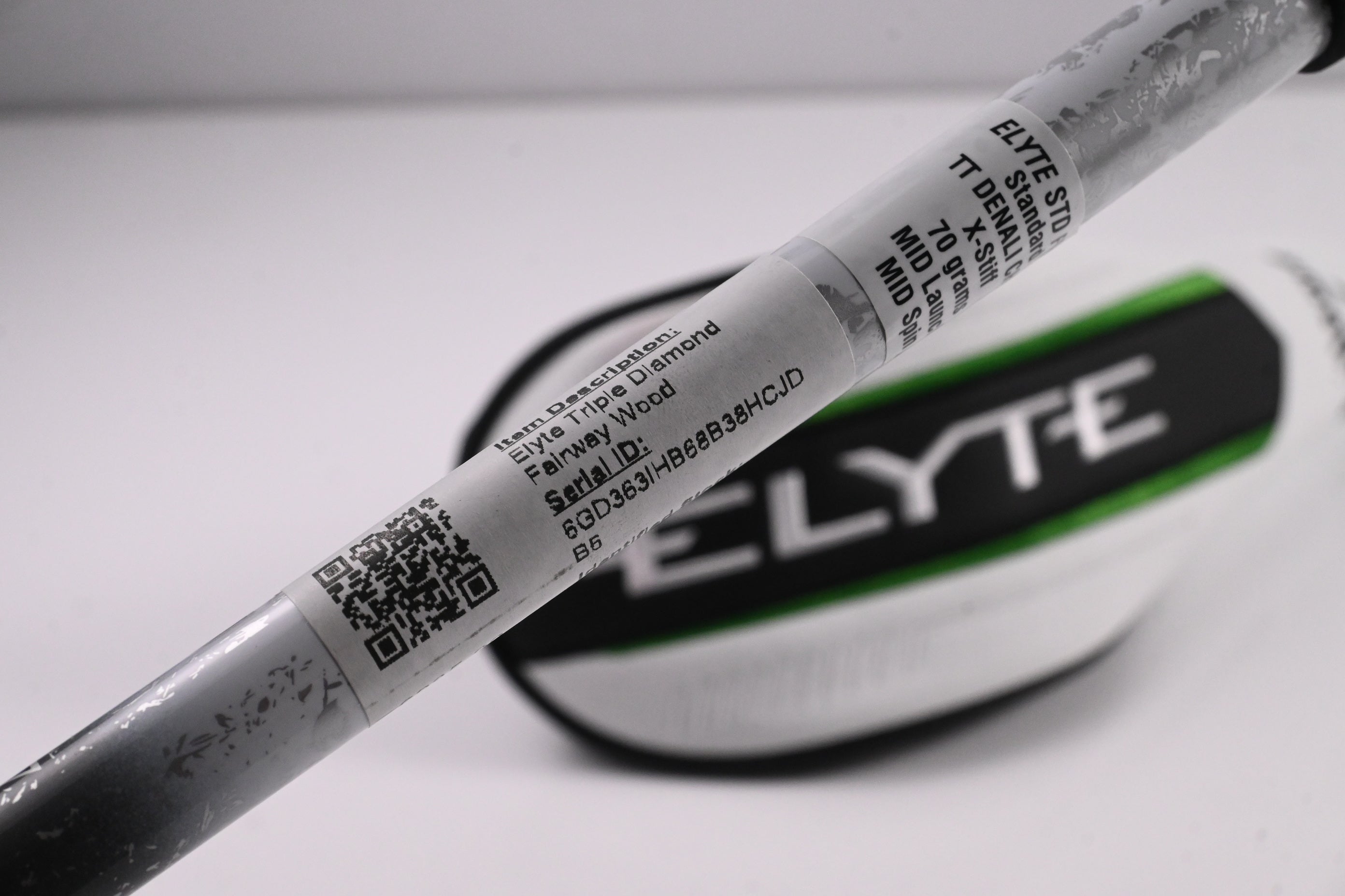 Callaway Elyte Triple Diamond #3 Wood / 15 Degree / X-Flex Denali Charcoal 70