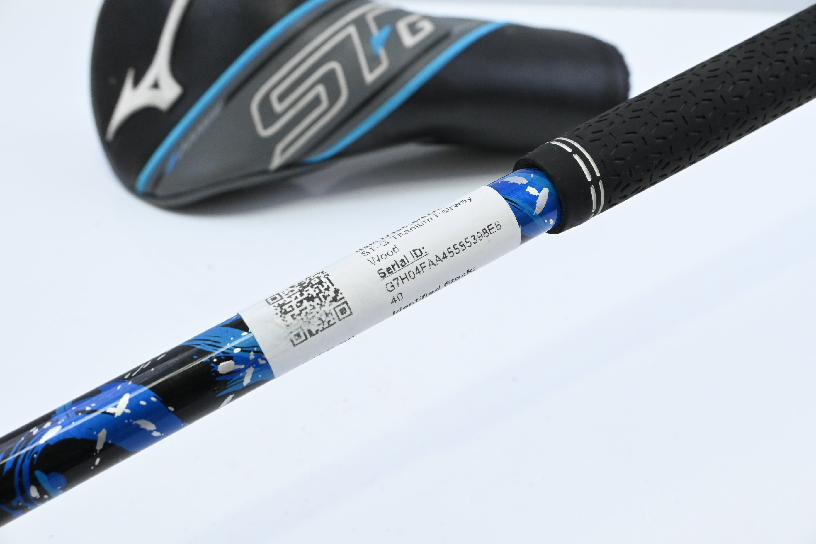 Mizuno ST-G Titanium #3 Wood / 15 Degree / Stiff Flex Kai'li Blue 60 Shaft