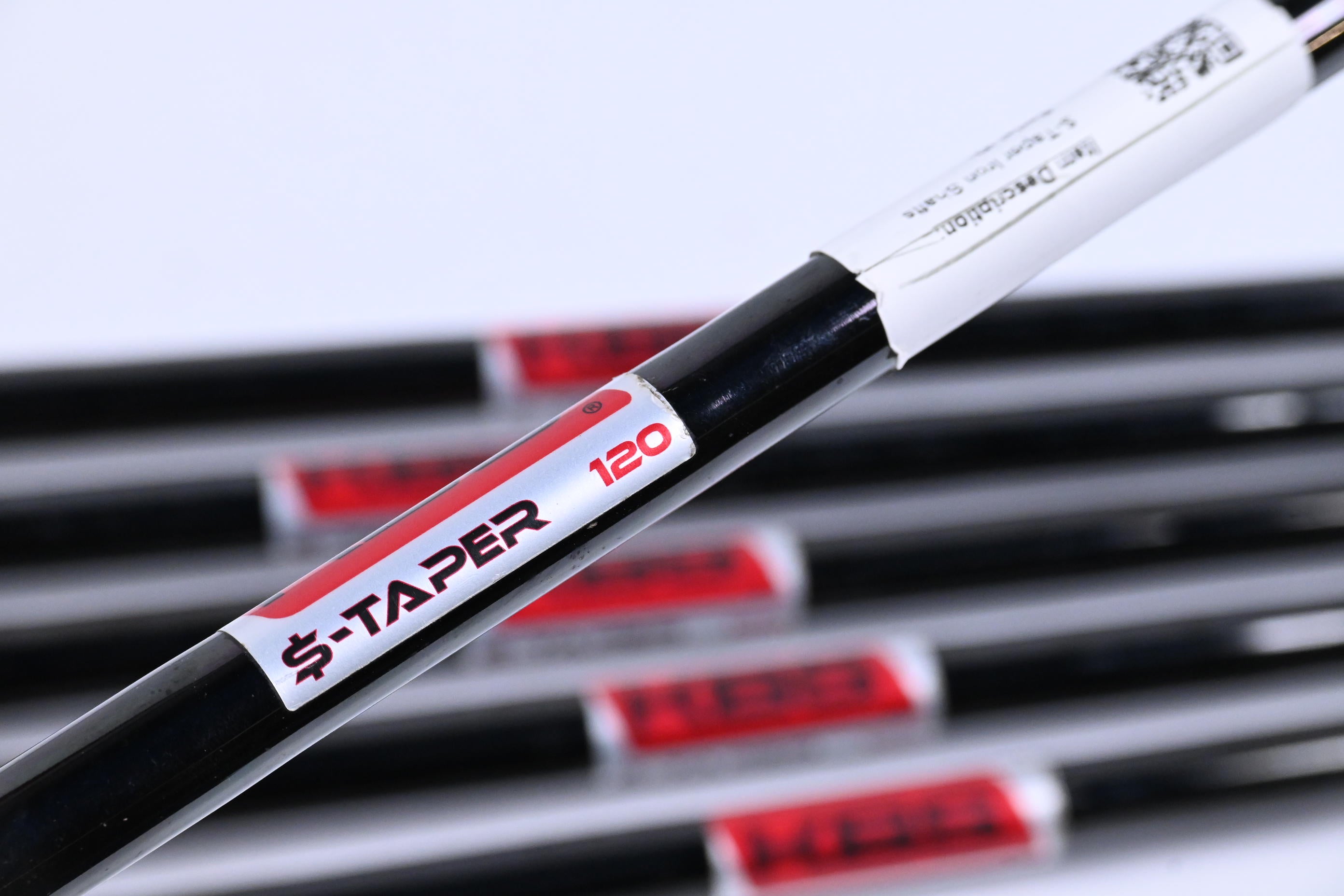 KBS $-Taper 120 One Length Iron Shafts / Stiff Flex / Set Of 6 / .355 Tip
