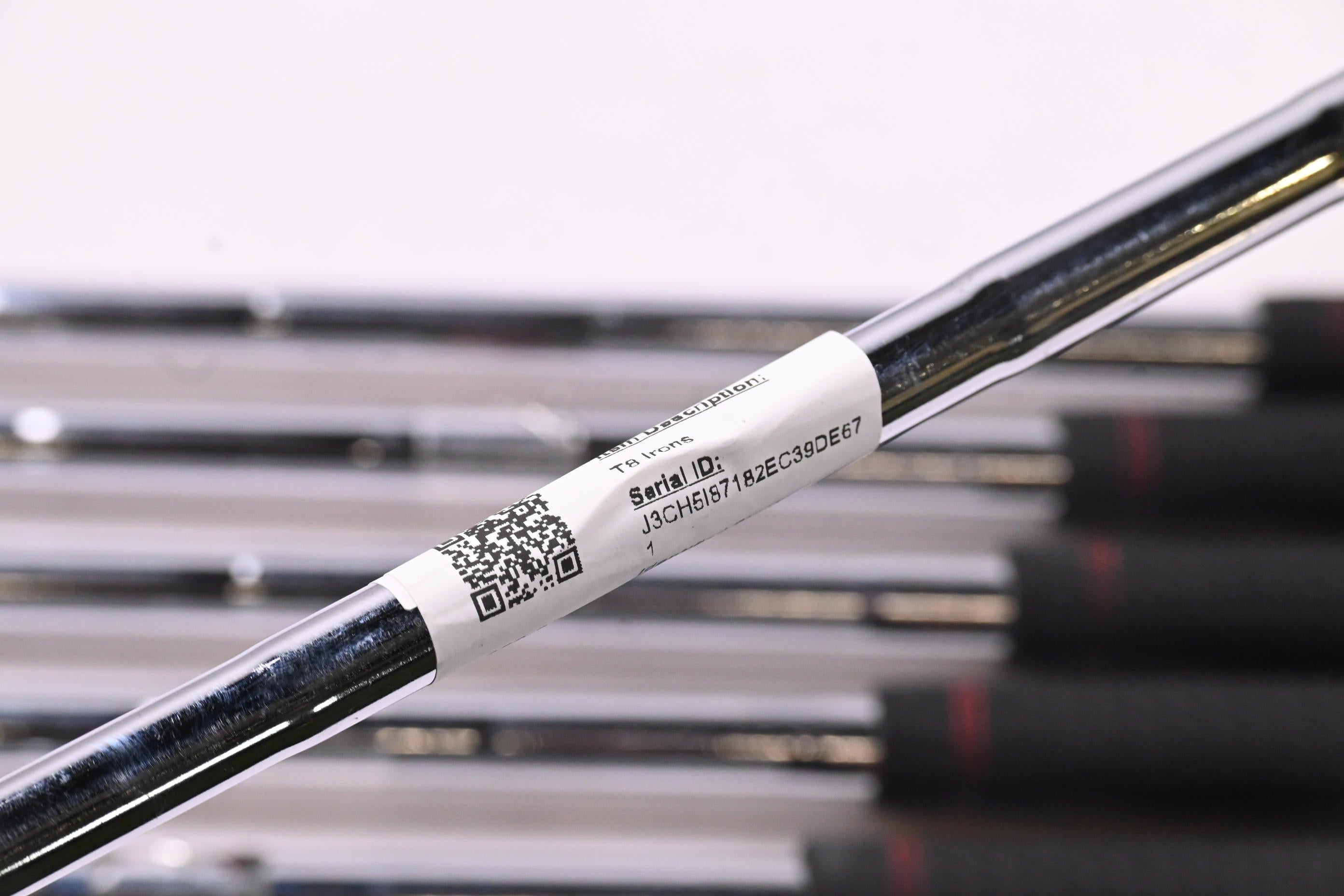 Left Hand John Letters T8 Irons / 5-PW / Regular Flex Steel Shafts