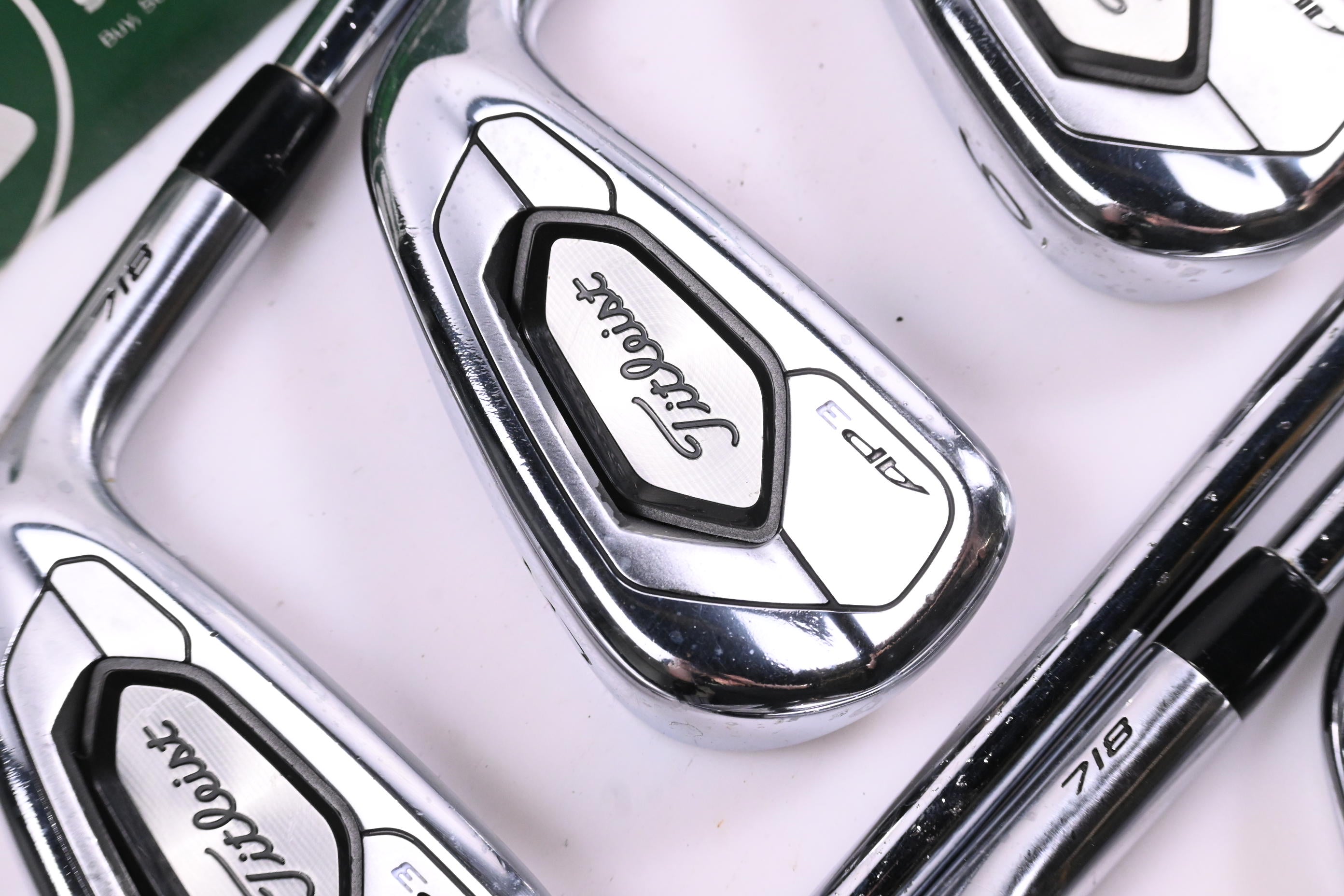 Titleist 718 AP3 Irons / 4-PW / Stiff Flex AMT Tour White S300 Shafts