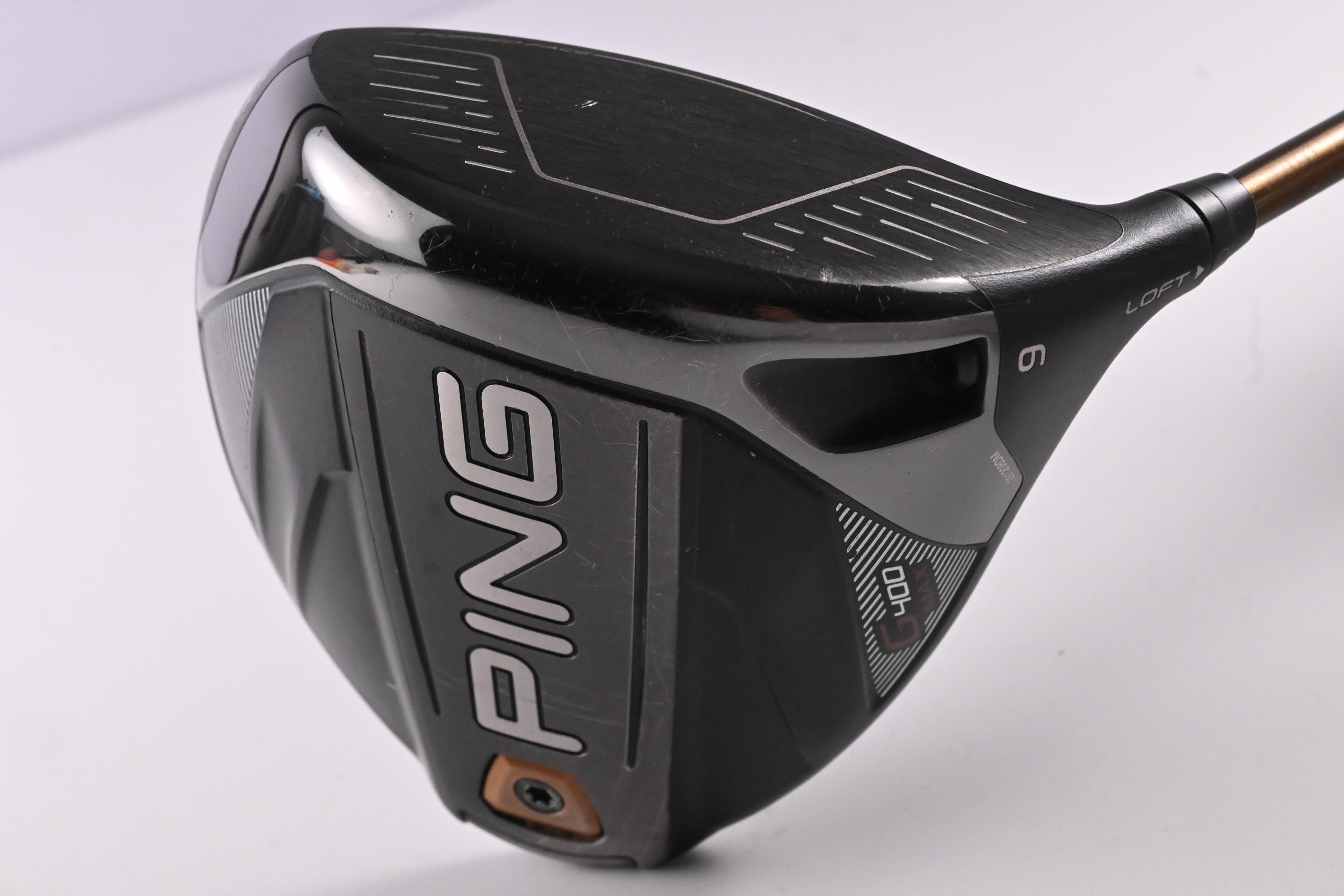 Ping G400 Max Driver / 9 Degree / Stiff Flex Ping Alta CB 55 Shaft
