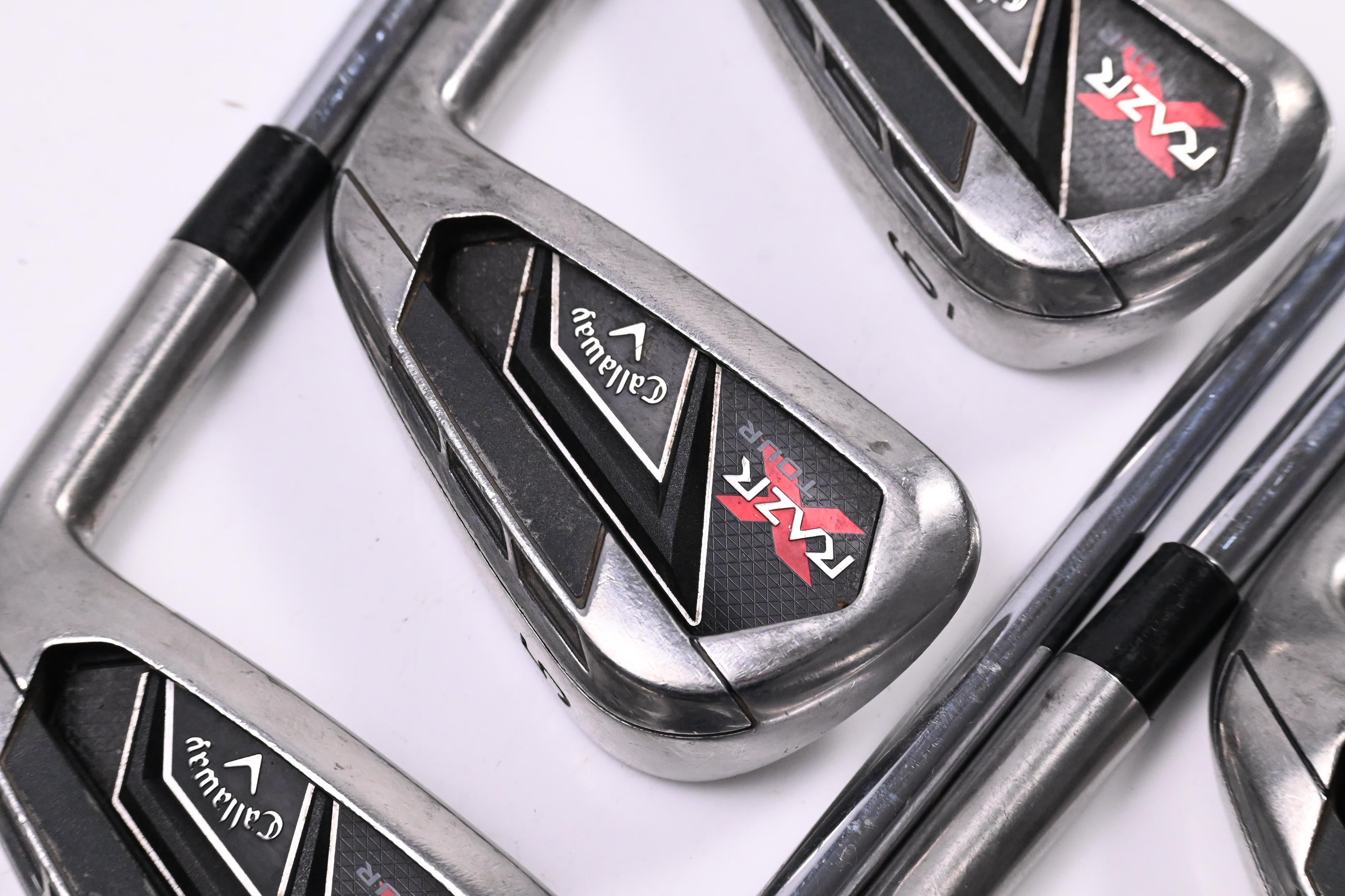 Callaway RAZR X Tour Irons / 4-PW / Regular Flex Dynamic Gold R300 Shafts