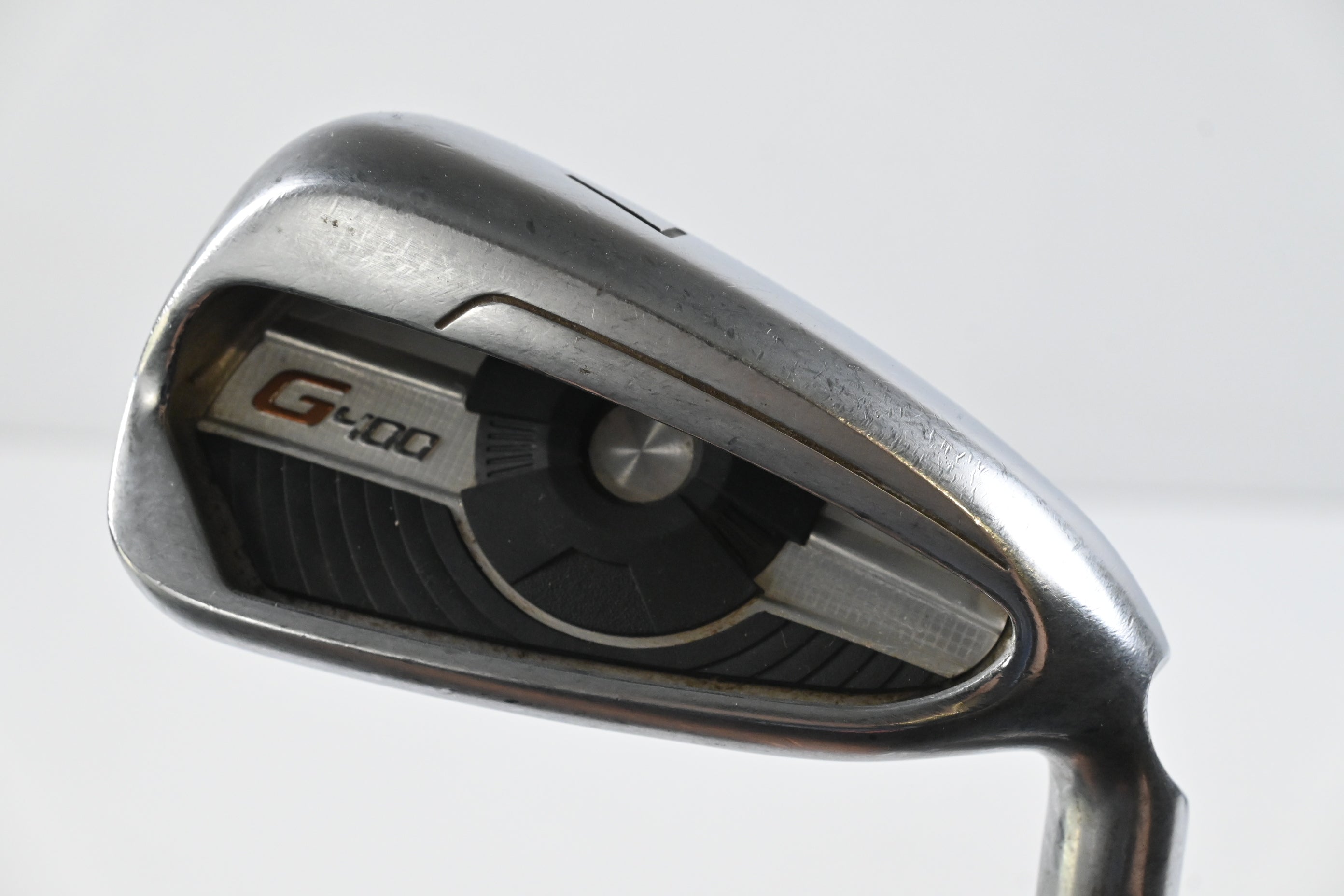 Ping G400 #7 Iron / White Dot / Regular Flex Ping CFS Distance Steel Shaft