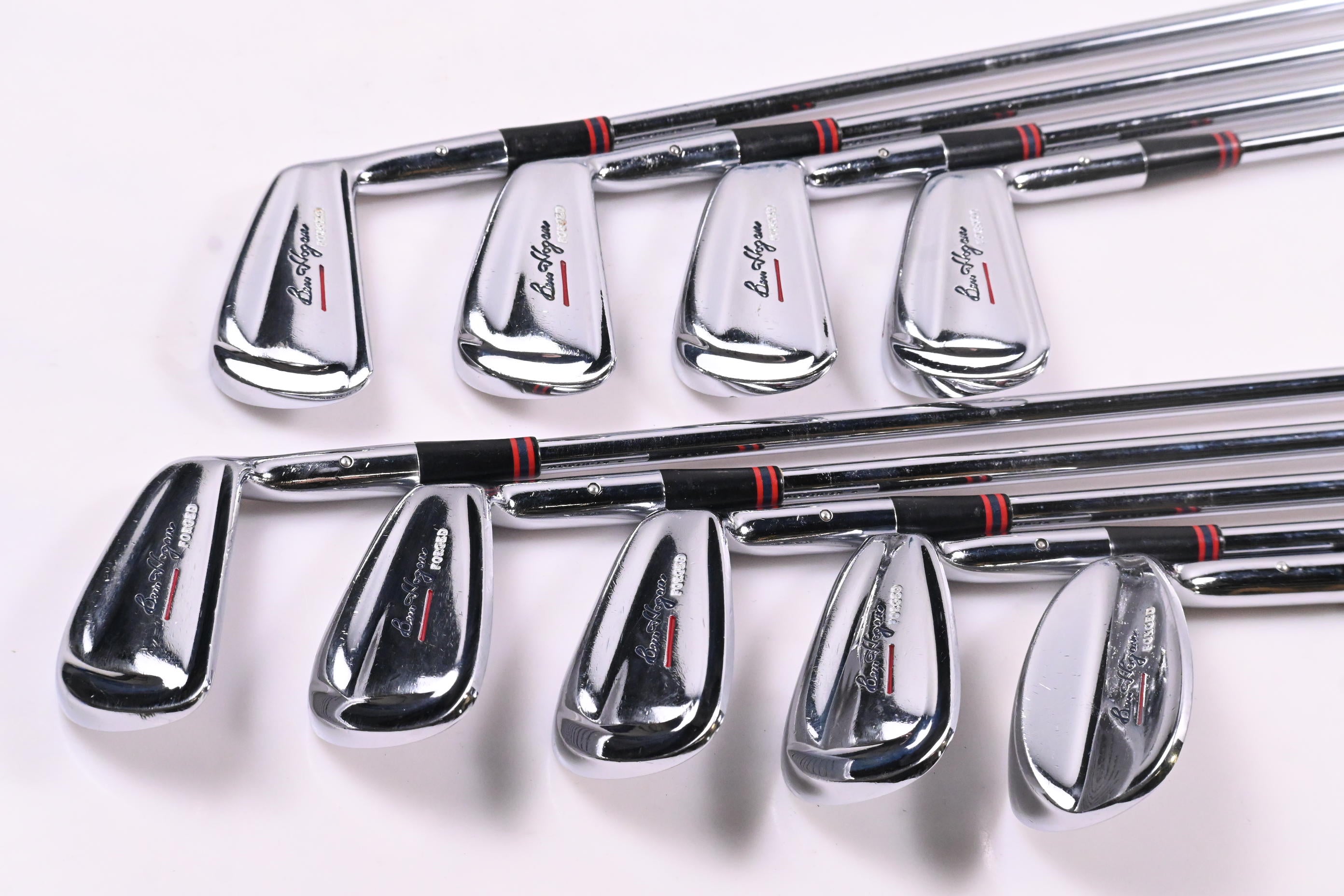 Ben Hogan Apex Forged Irons / 3-PW+GW+SW / Stiff Flex Hogan Apex Steel Shafts