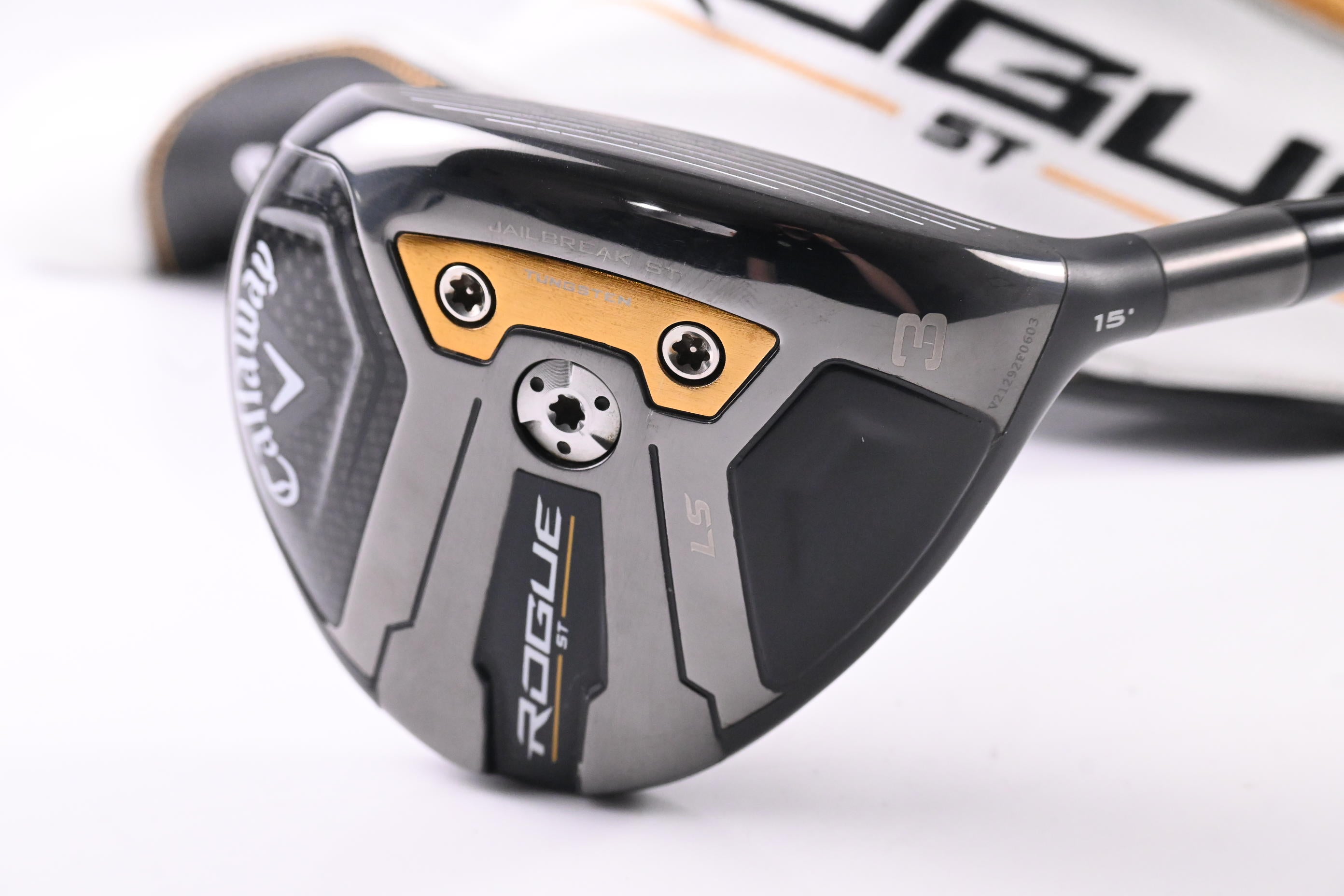 Callaway Rogue ST LS #3 Wood / 15 Degree / Stiff Flex Tensei AV White 75 Shaft