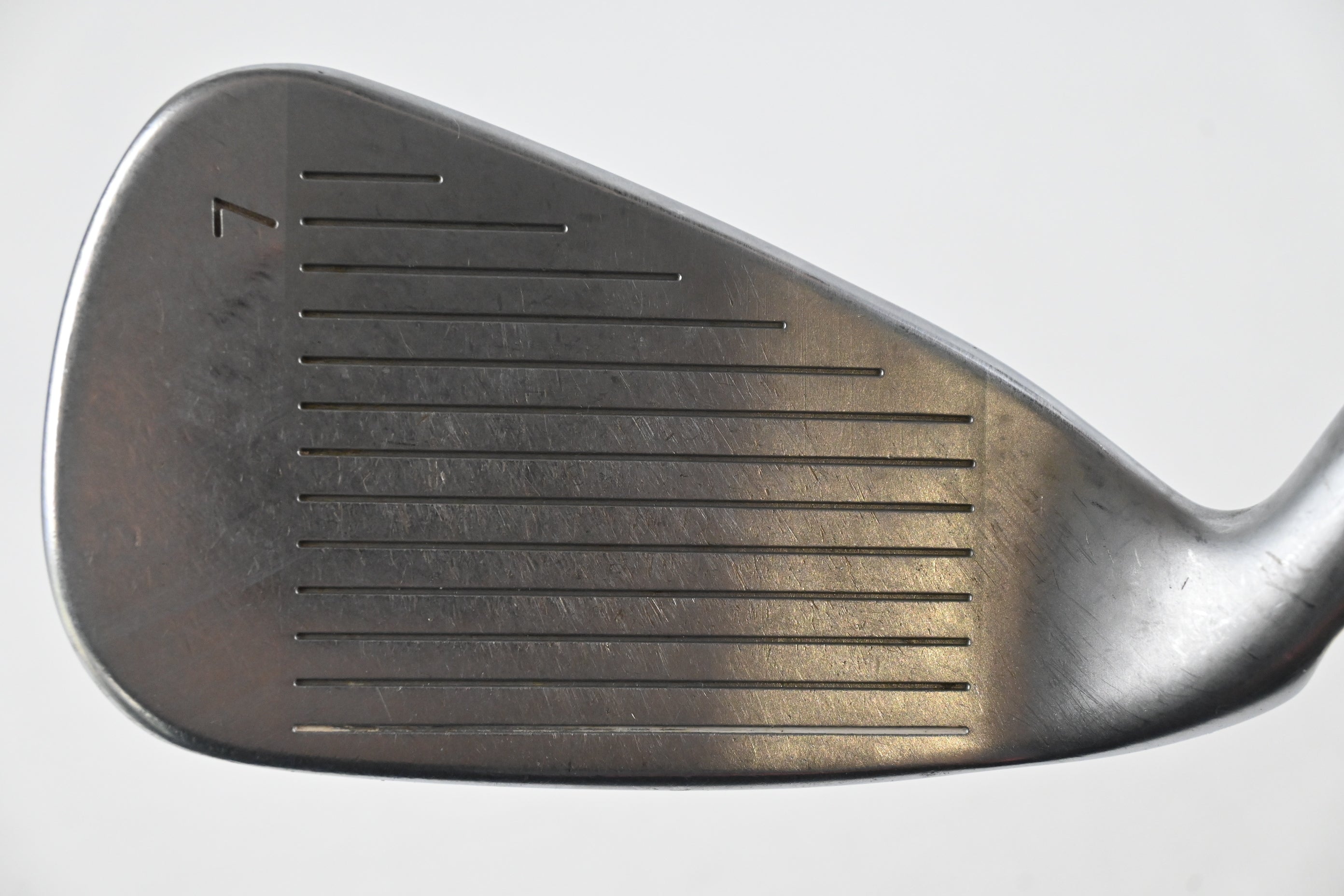 Ping G400 #7 Iron / White Dot / Regular Flex Ping CFS Distance Steel Shaft