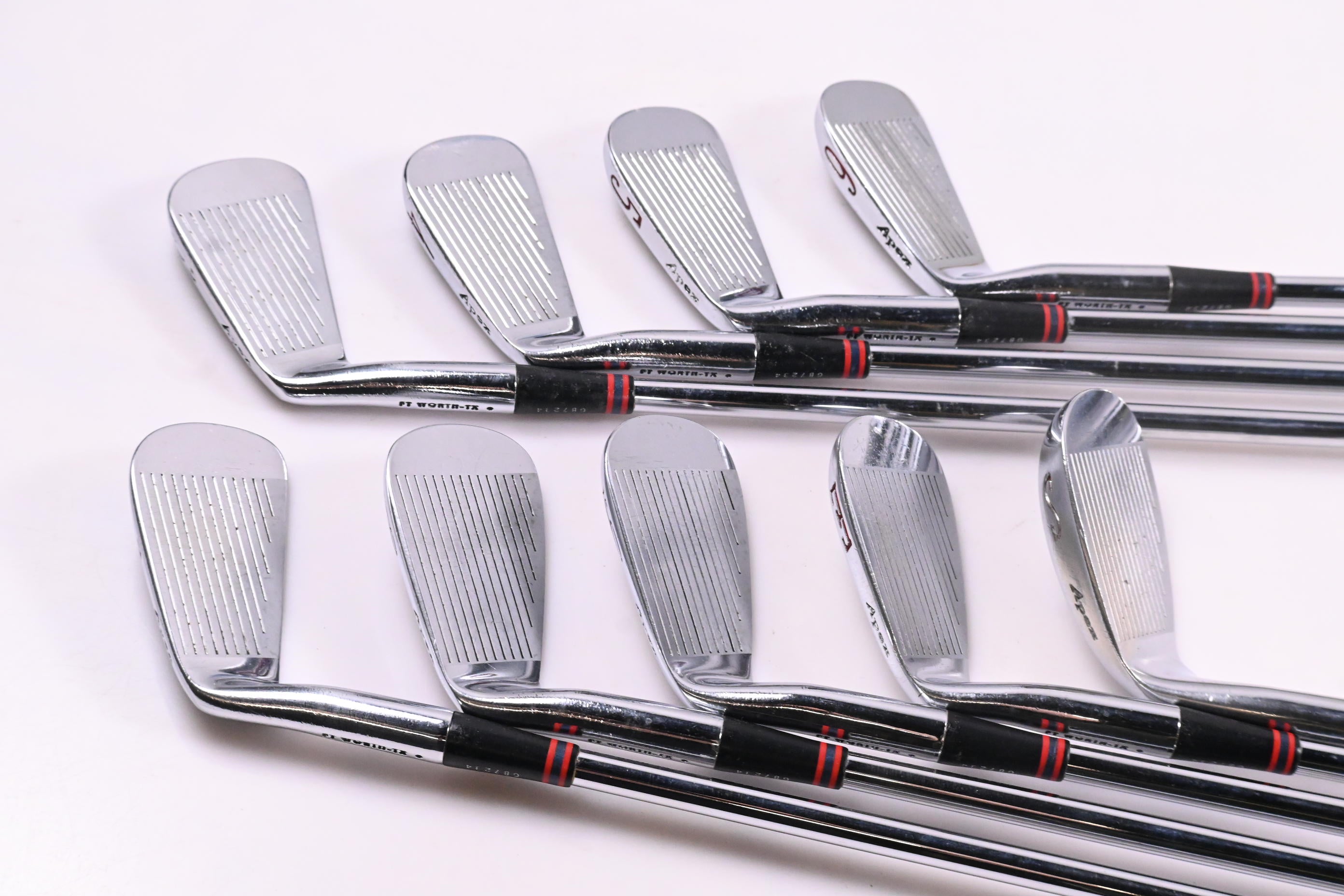 Ben Hogan Apex Forged Irons / 3-PW+GW+SW / Stiff Flex Hogan Apex Steel Shafts