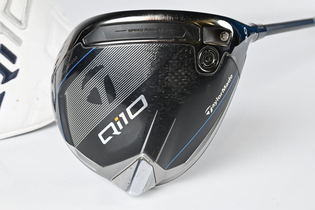 Taylormade Qi10 Driver / 9 Degree / Stiff Flex Tensei AV Limited Black 65 Shaft