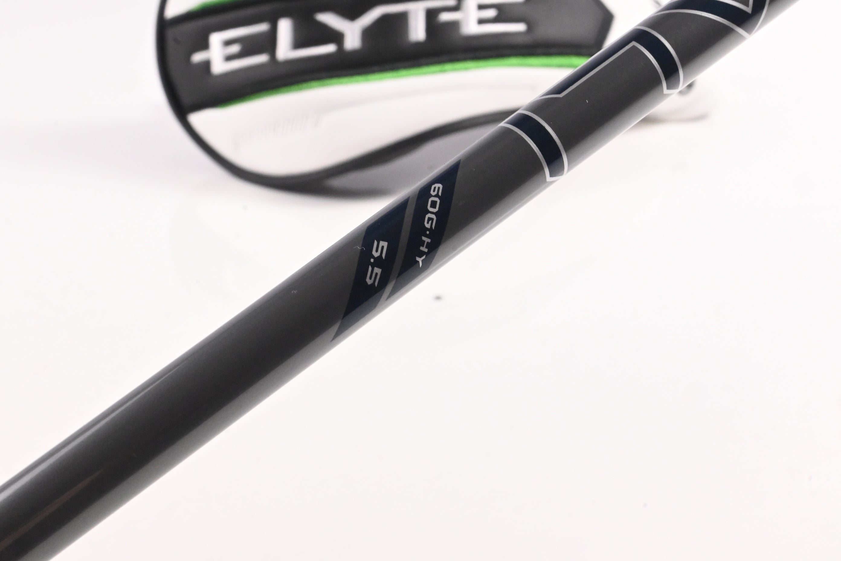 Left Hand Callaway Elyte #4 Hybrid / 22 Degree / Regular Flex Denali Charcoal 60