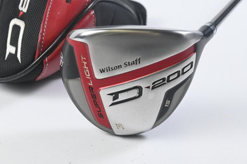Wilson D200 #3 Wood / 15 Degree / Regular Flex UST Elements Chrome Shaft