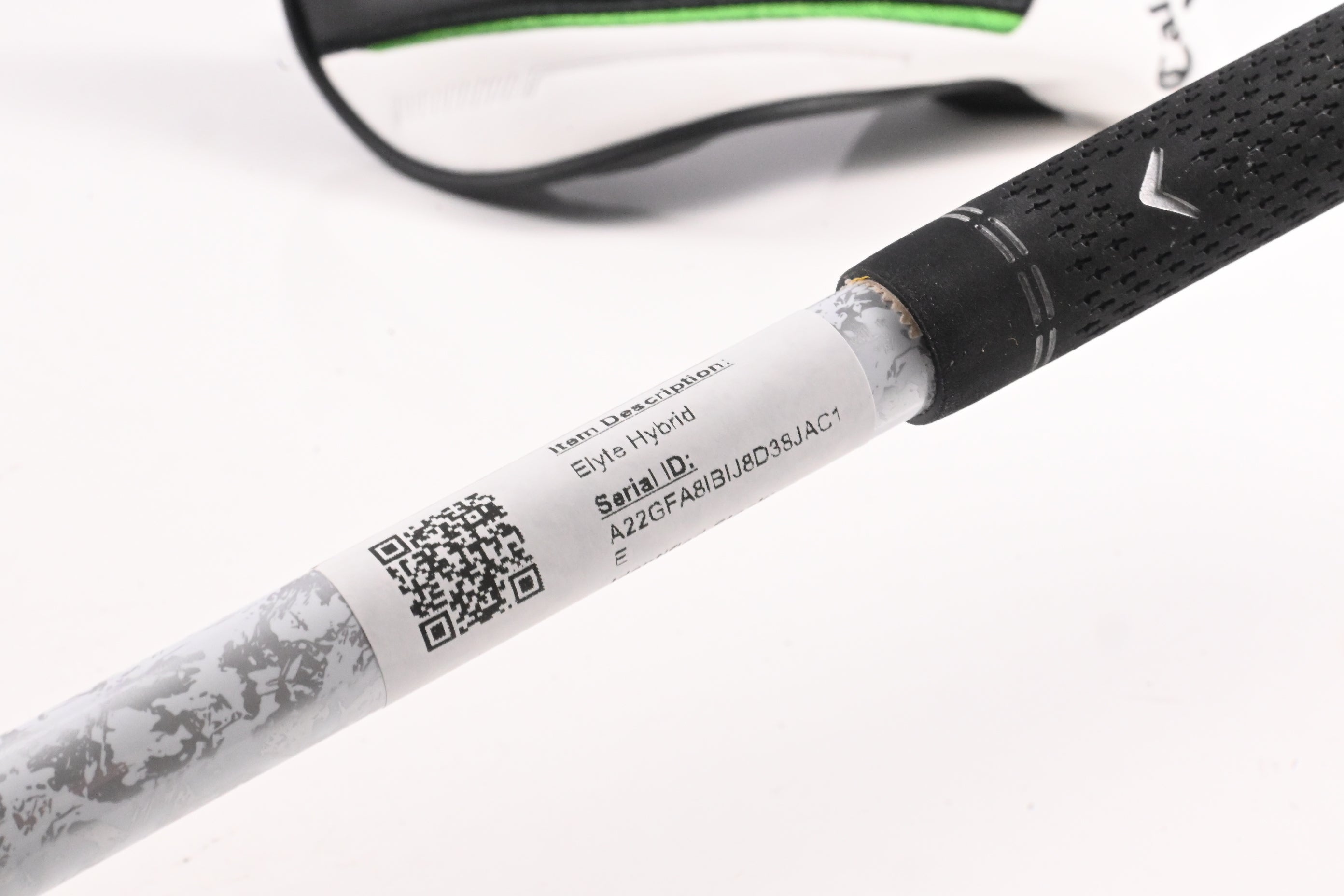 Left Hand Callaway Elyte #4 Hybrid / 22 Degree / Regular Flex Denali Charcoal 60