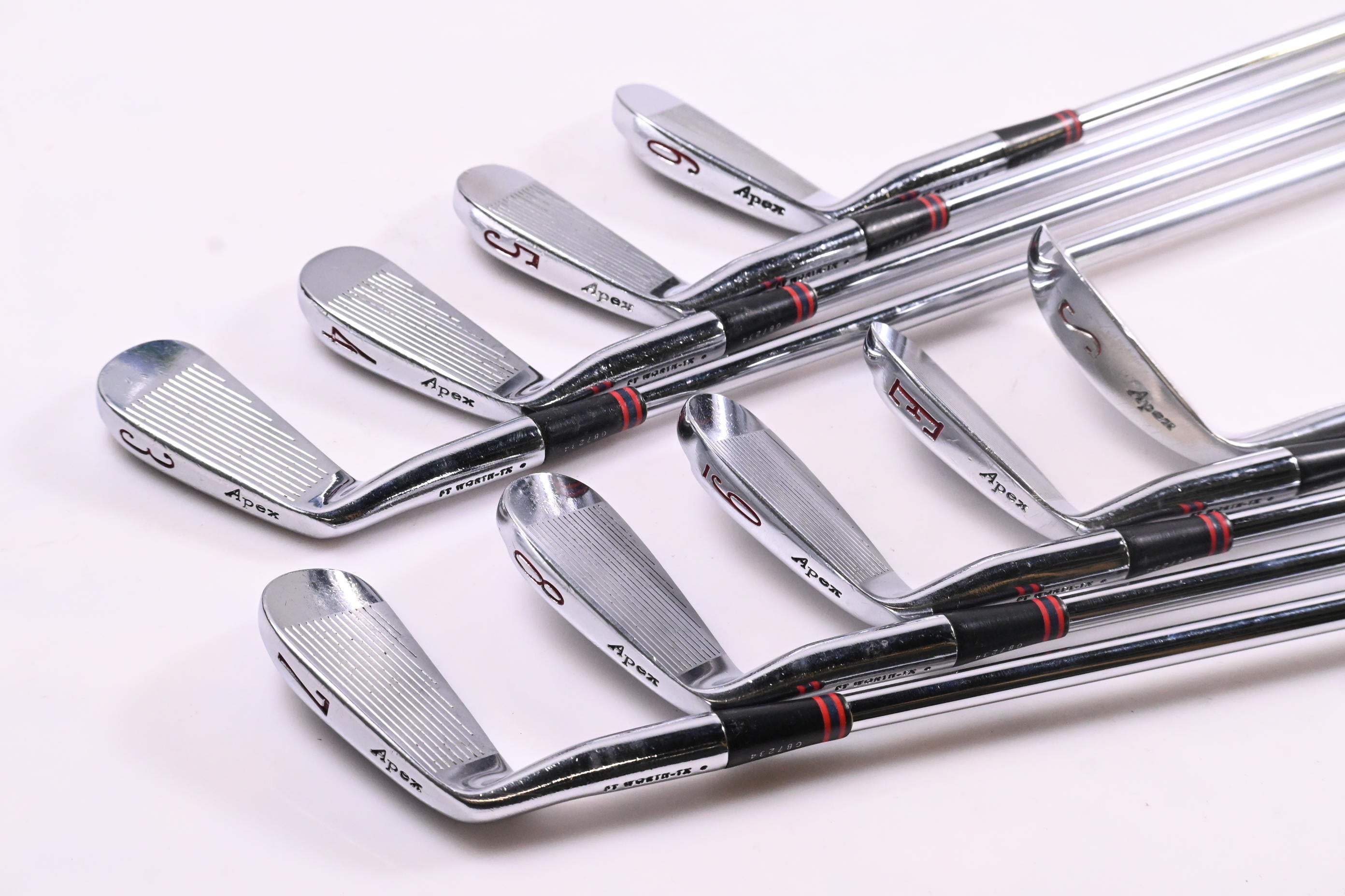 Ben Hogan Apex Forged Irons / 3-PW+GW+SW / Stiff Flex Hogan Apex Steel Shafts