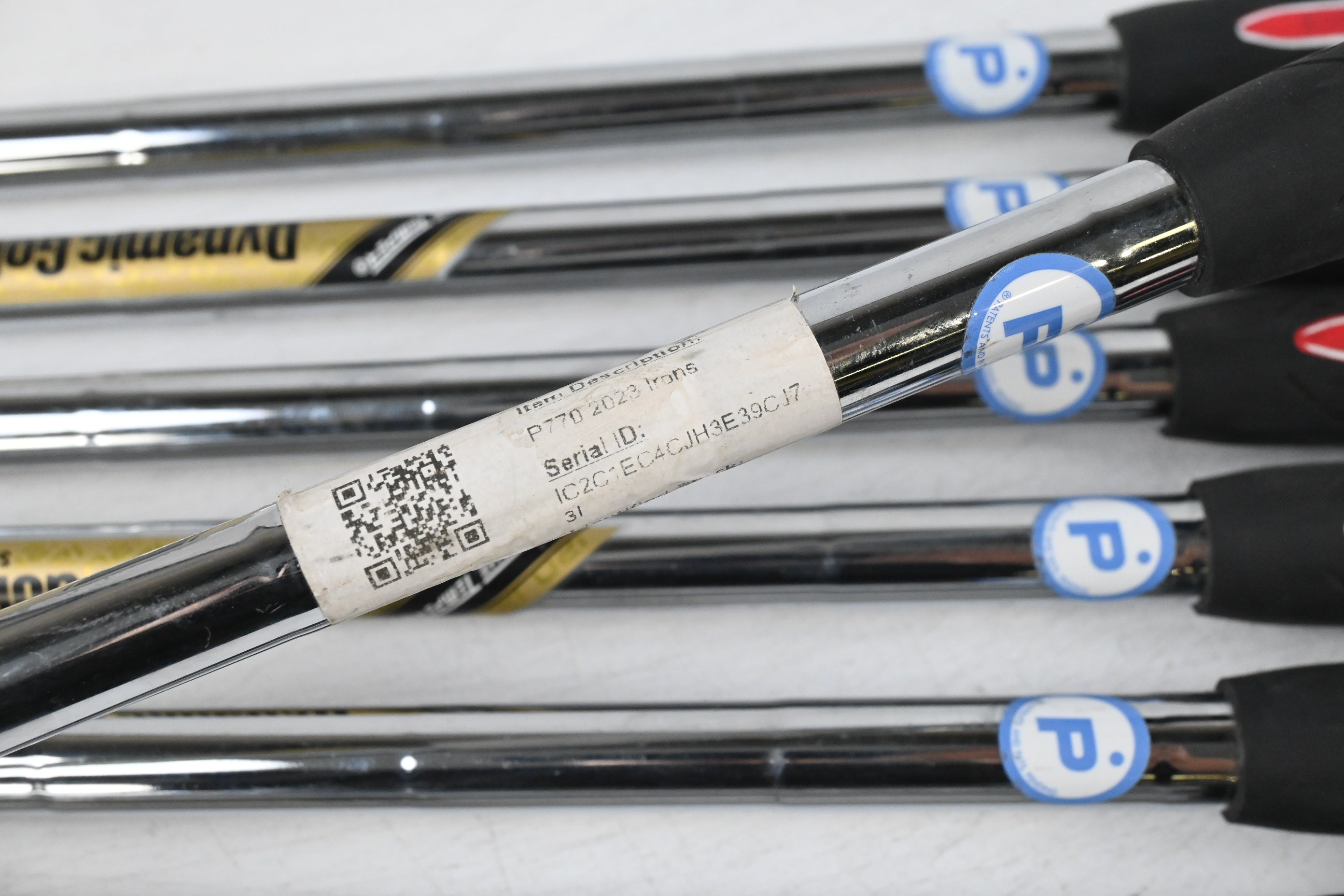 Taylormade P770 2023 Irons / 4-PW / Stiff Flex Dynamic Gold 120 S400 Shafts