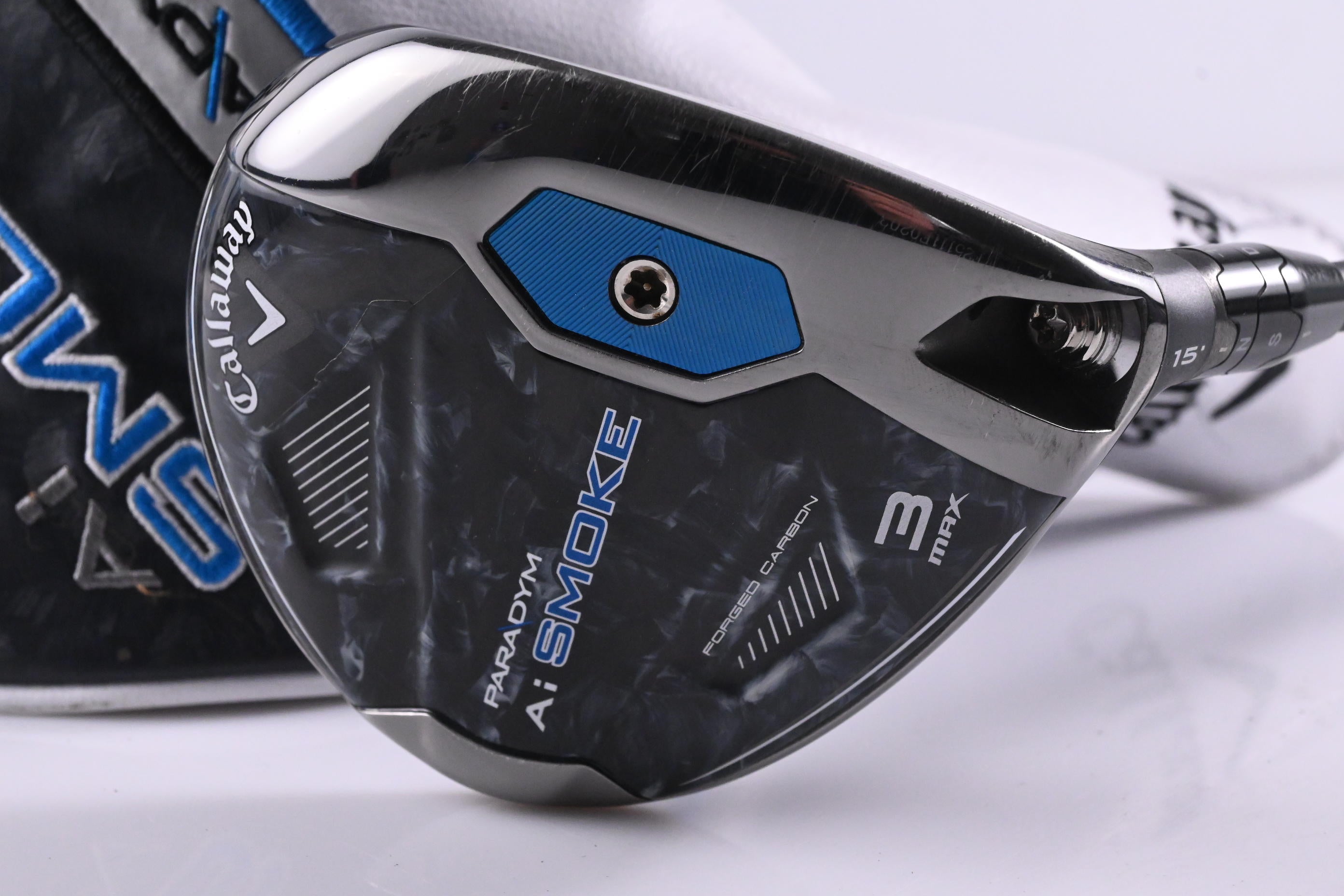 Callaway Paradym Ai Smoke Max #3 Wood / 15 Degree / Stiff Flex Tensei AV Blue 65