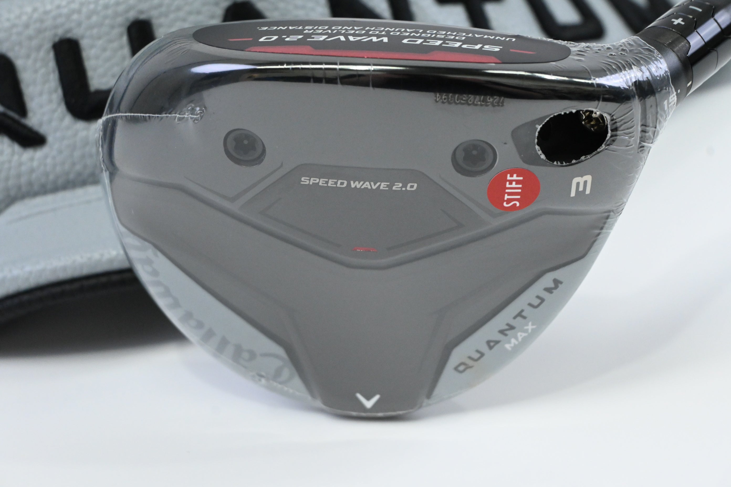 Callaway Quantum Max #3 Wood / 15 Degree / Stiff Flex Denali Frost Silver 60