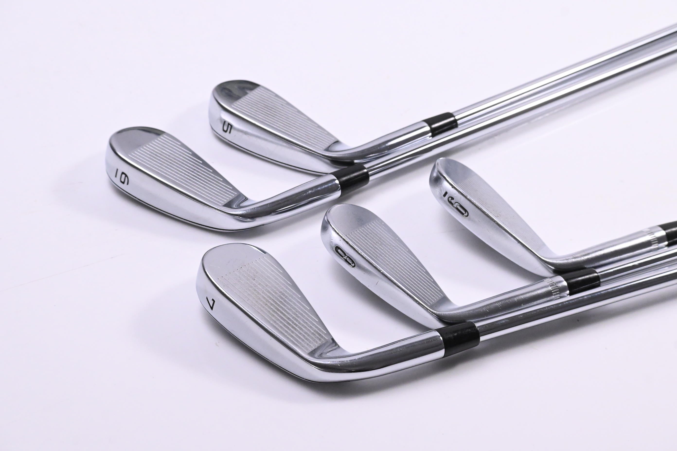 Callaway Rogue ST Pro Irons / 5-9i / Stiff Flex Rifle Shafts