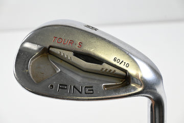 Ping Tour-S Lob Wedge / 60 Degree / Black Dot / X-Flex Black Gold Steel Shaft