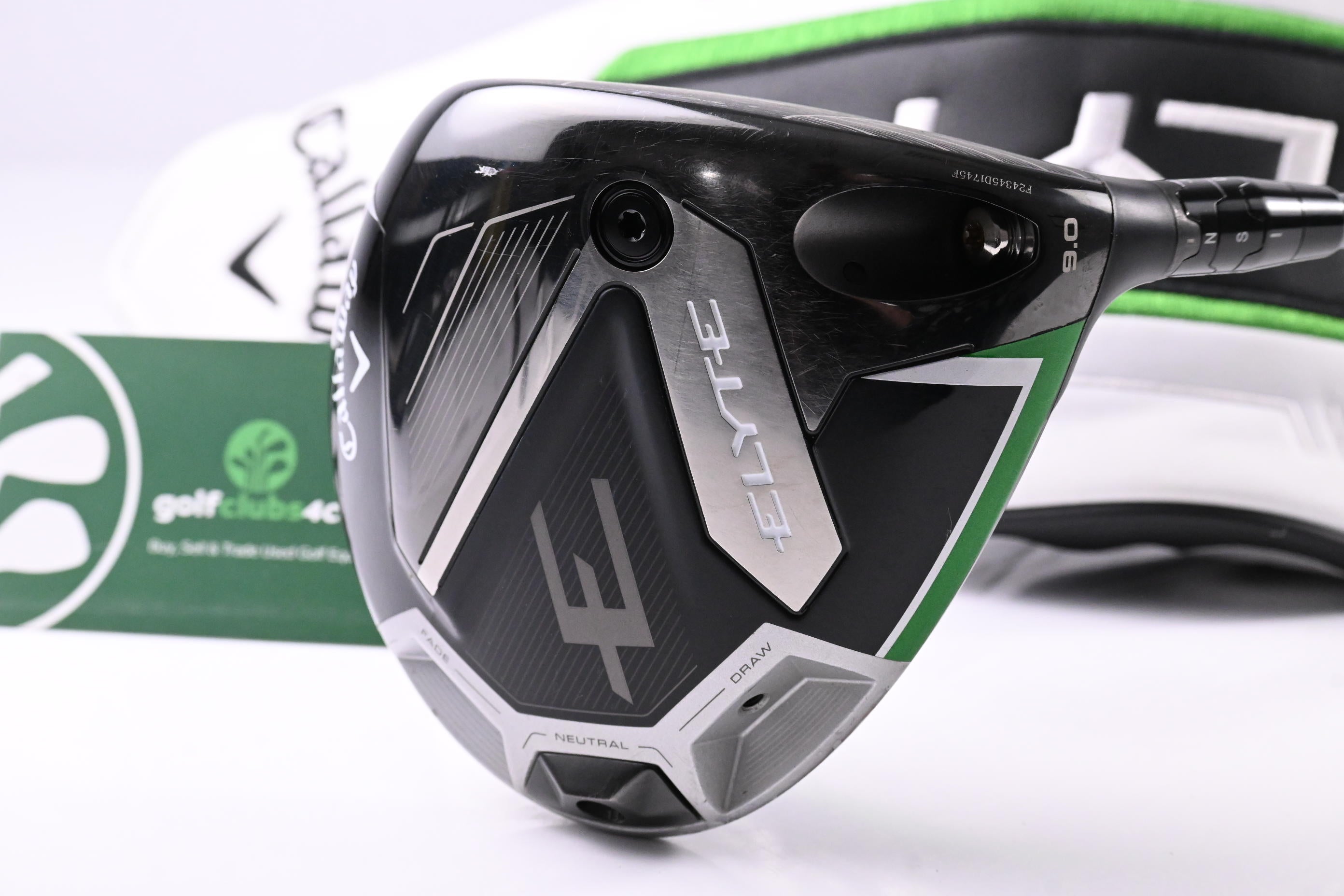 Callaway Elyte Driver / 9 Degree / Stiff Flex Project X Denali Charcoal 60 Shaft