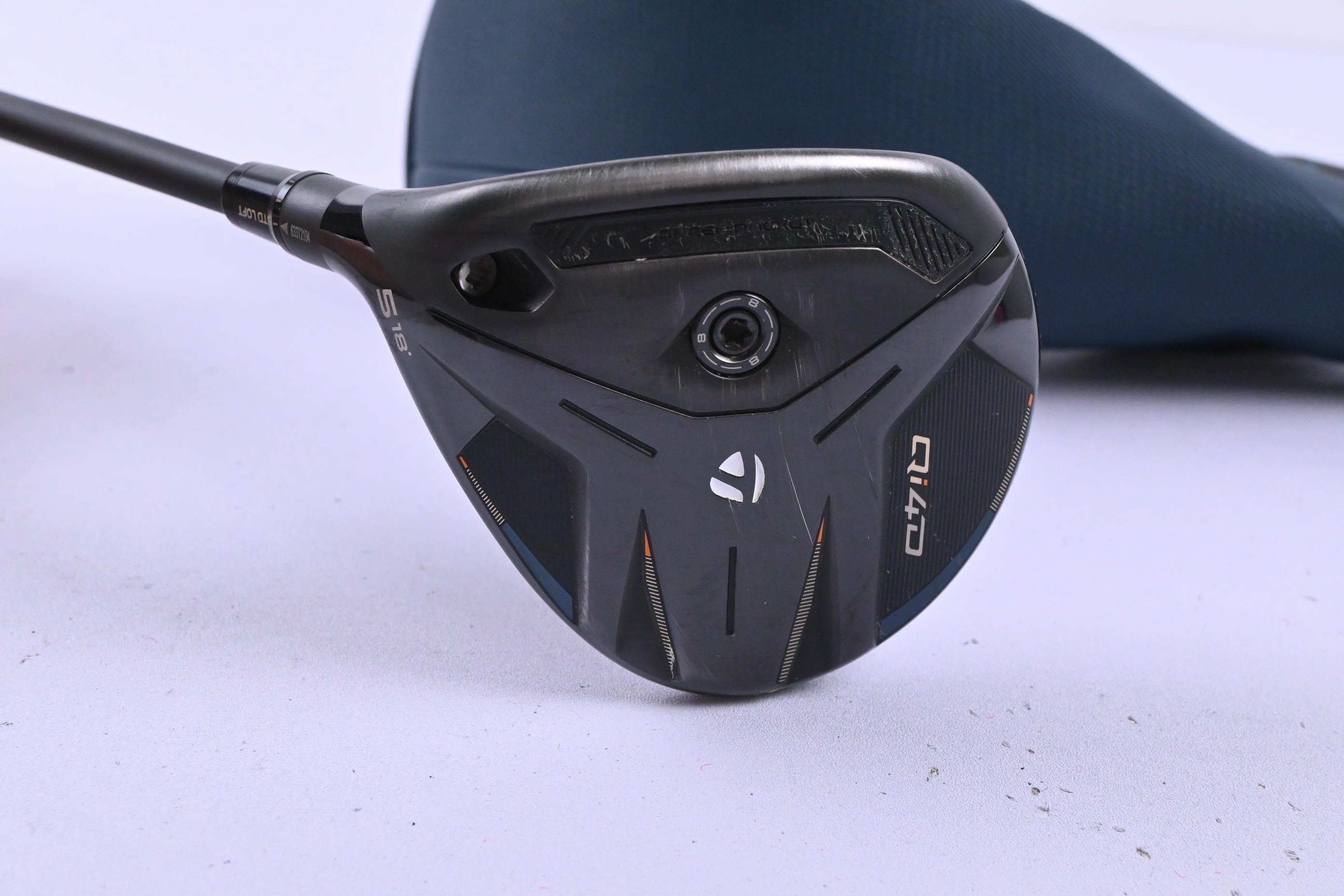 Left Hand Taylormade Qi4D #5 Wood / 18 Degree / Regular Flex Taylormade REAX 65