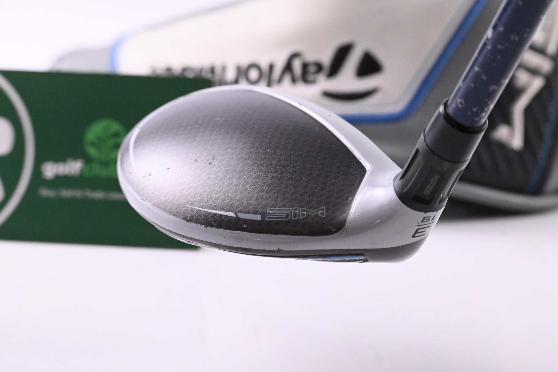 Left Hand Taylormade SIM Max #3 Hybrid / 19 Degree / Stiff Flex Ventus Blue 7