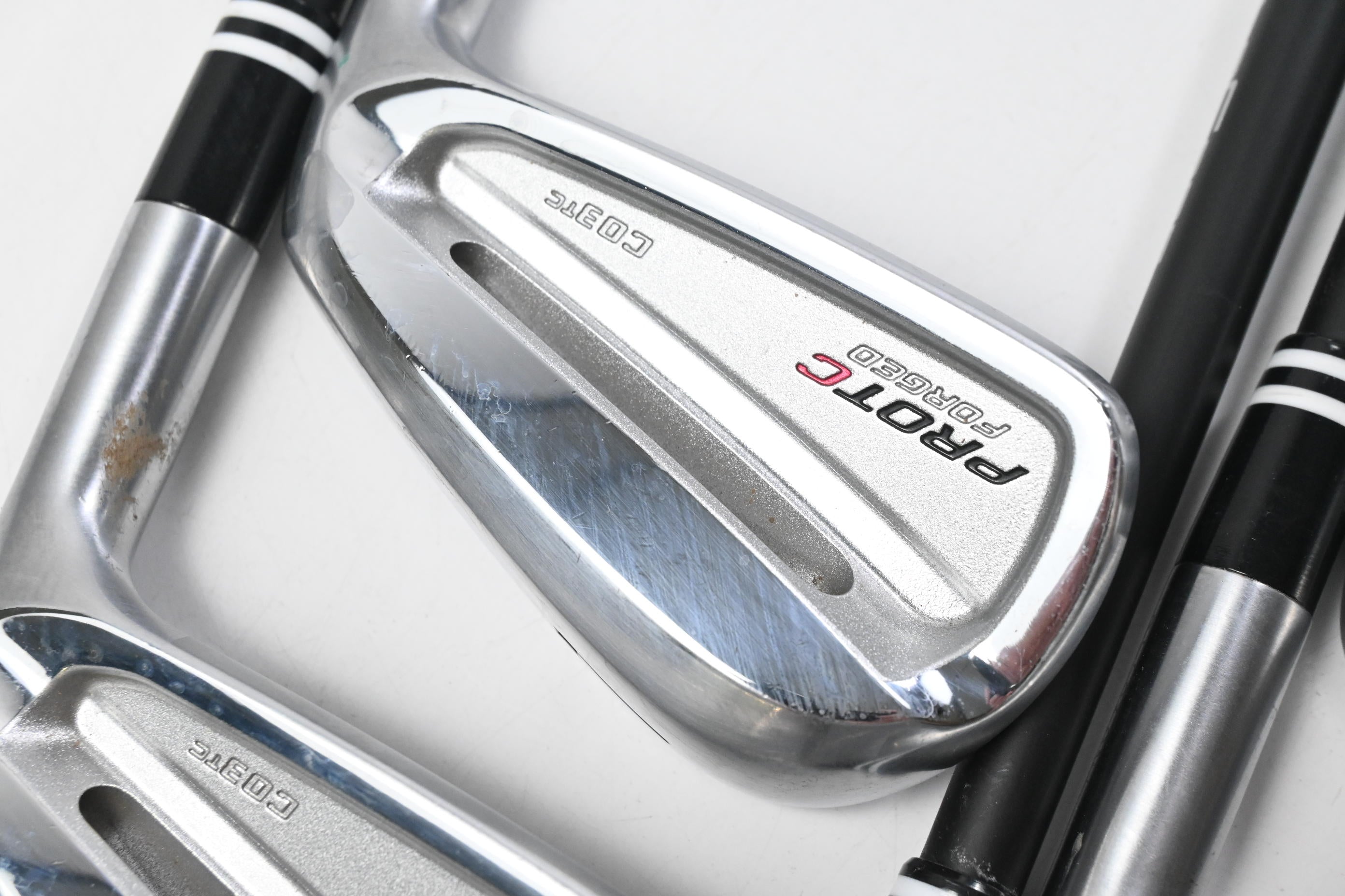 PROTC Forged C03TC Irons / 6-PW / Stiff Flex Fujikura AXIOM 105 Velocore Shafts