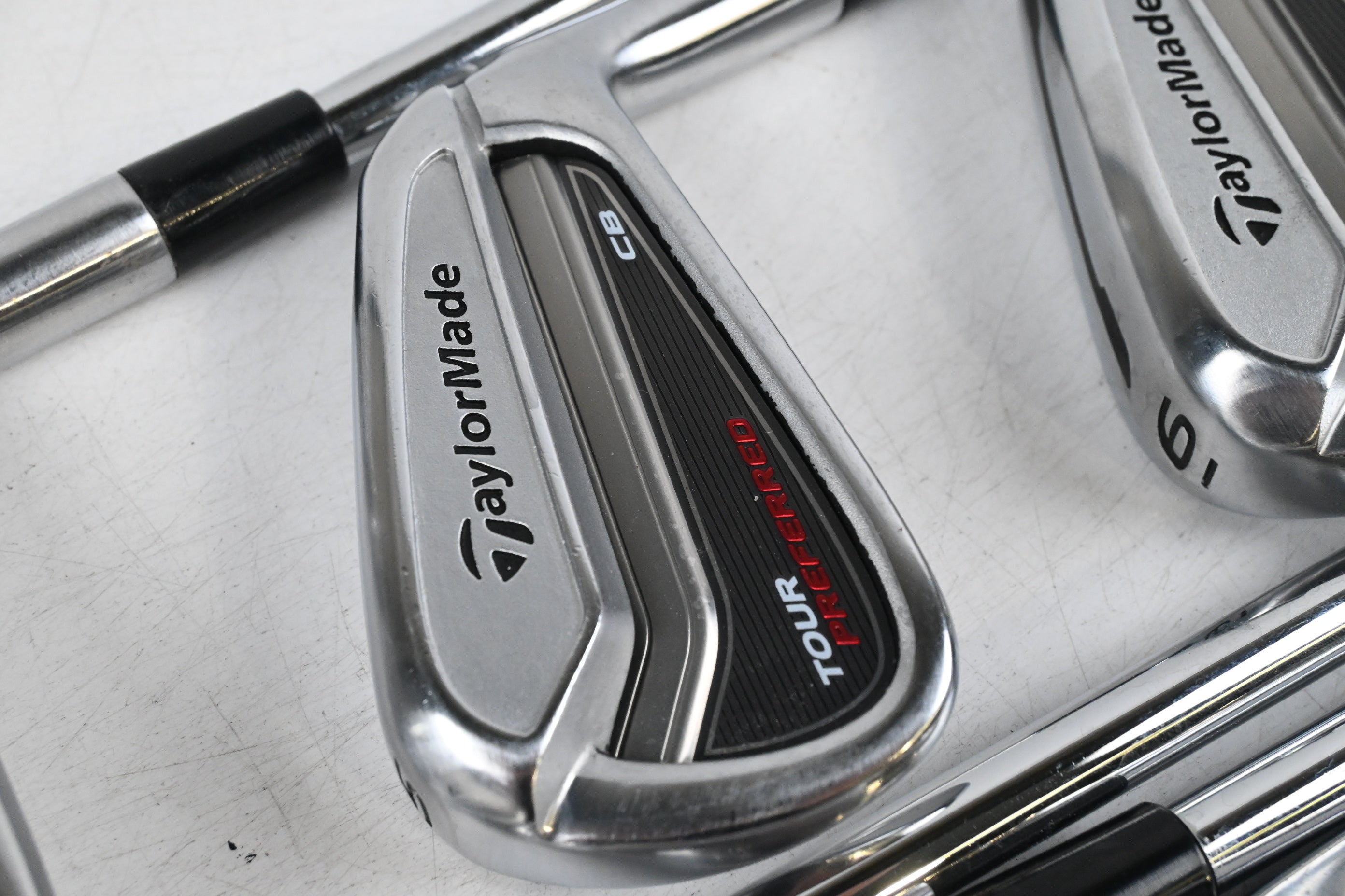 Taylormade Tour Preferred MC 2014 Irons / 4-PW / Stiff Flex KBS Tour Shafts