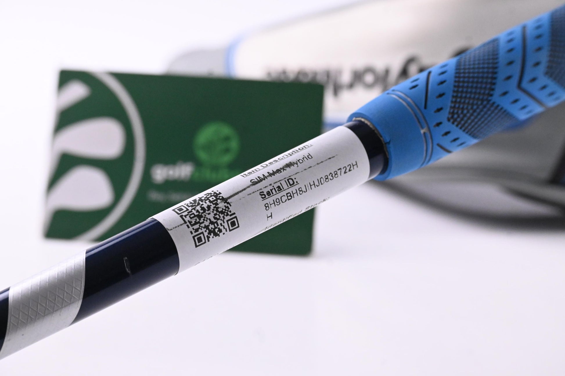 Left Hand Taylormade SIM Max #3 Hybrid / 19 Degree / Stiff Flex Ventus Blue 7