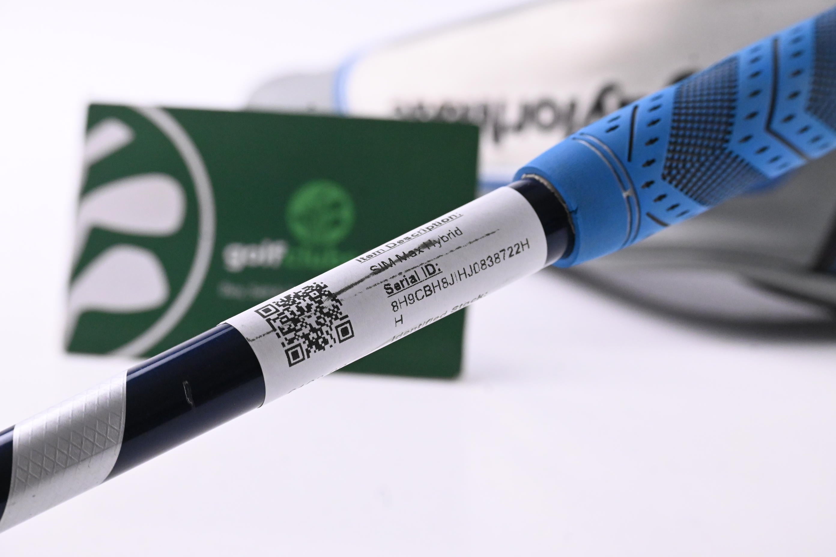 Left Hand Taylormade SIM Max #3 Hybrid / 19 Degree / Stiff Flex Ventus Blue 7