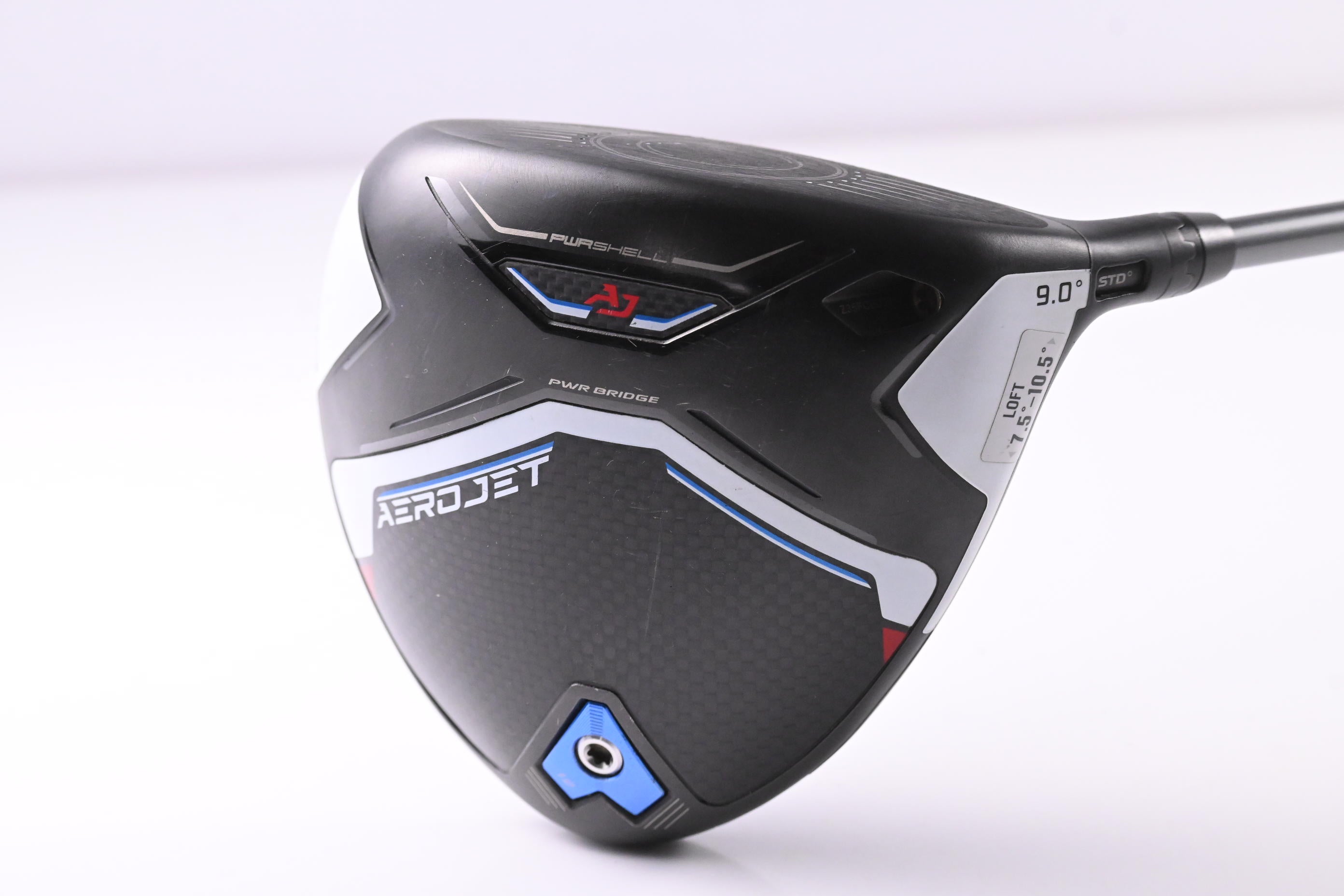 Cobra Aerojet Driver / 7.5-10.5 Degree / Stiff Flex HZRDUS GEN4 Silver 60 Shaft