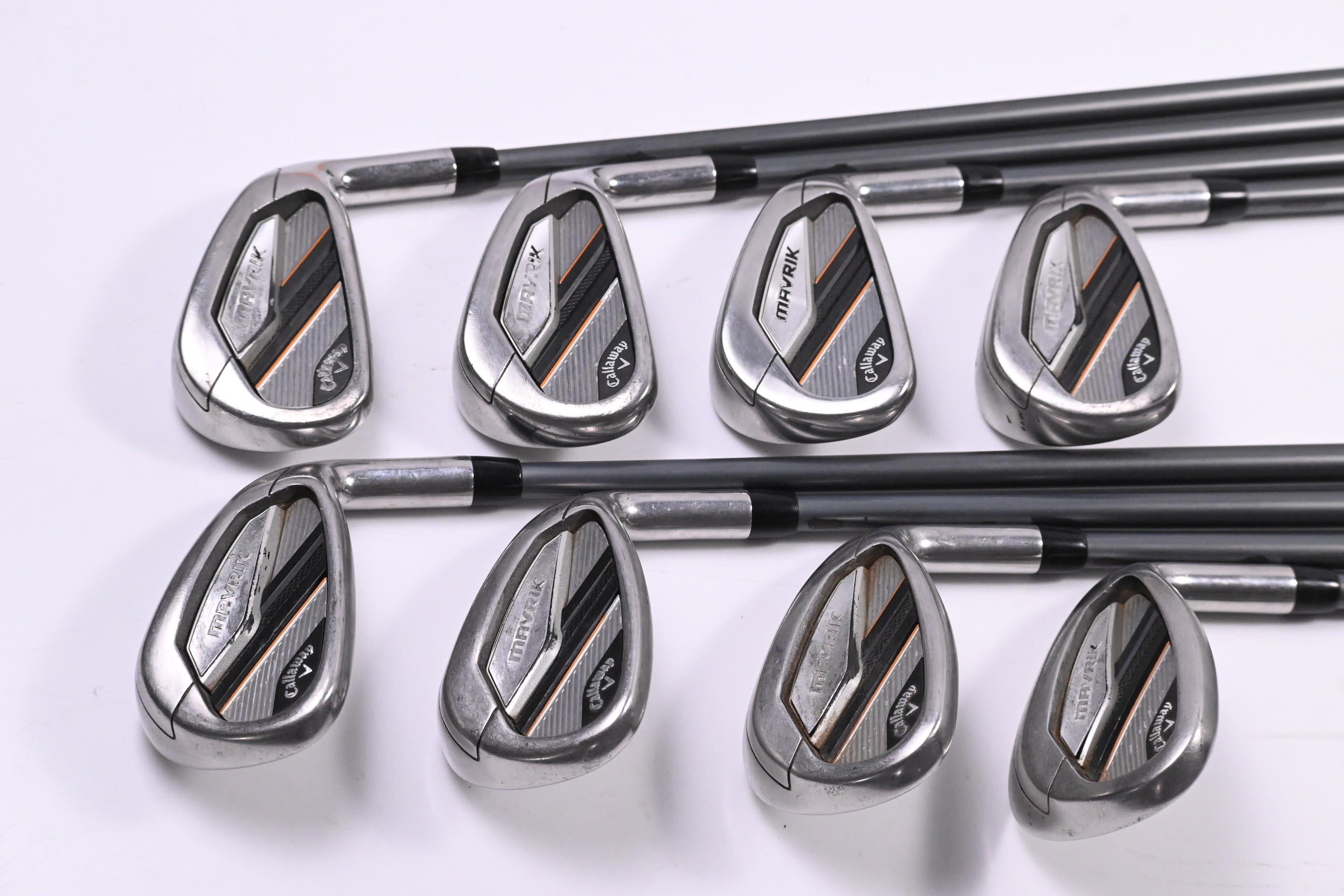 Callaway Mavrik Irons / 5-PW+SW / Regular Flex Catalyst 65 Shafts