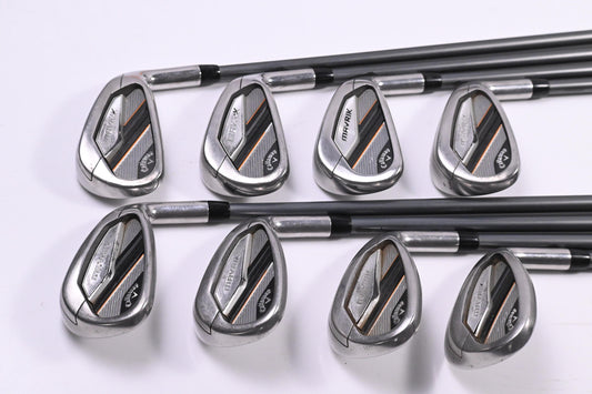 Callaway Mavrik Irons / 5-PW+SW / Regular Flex Catalyst 65 Shafts