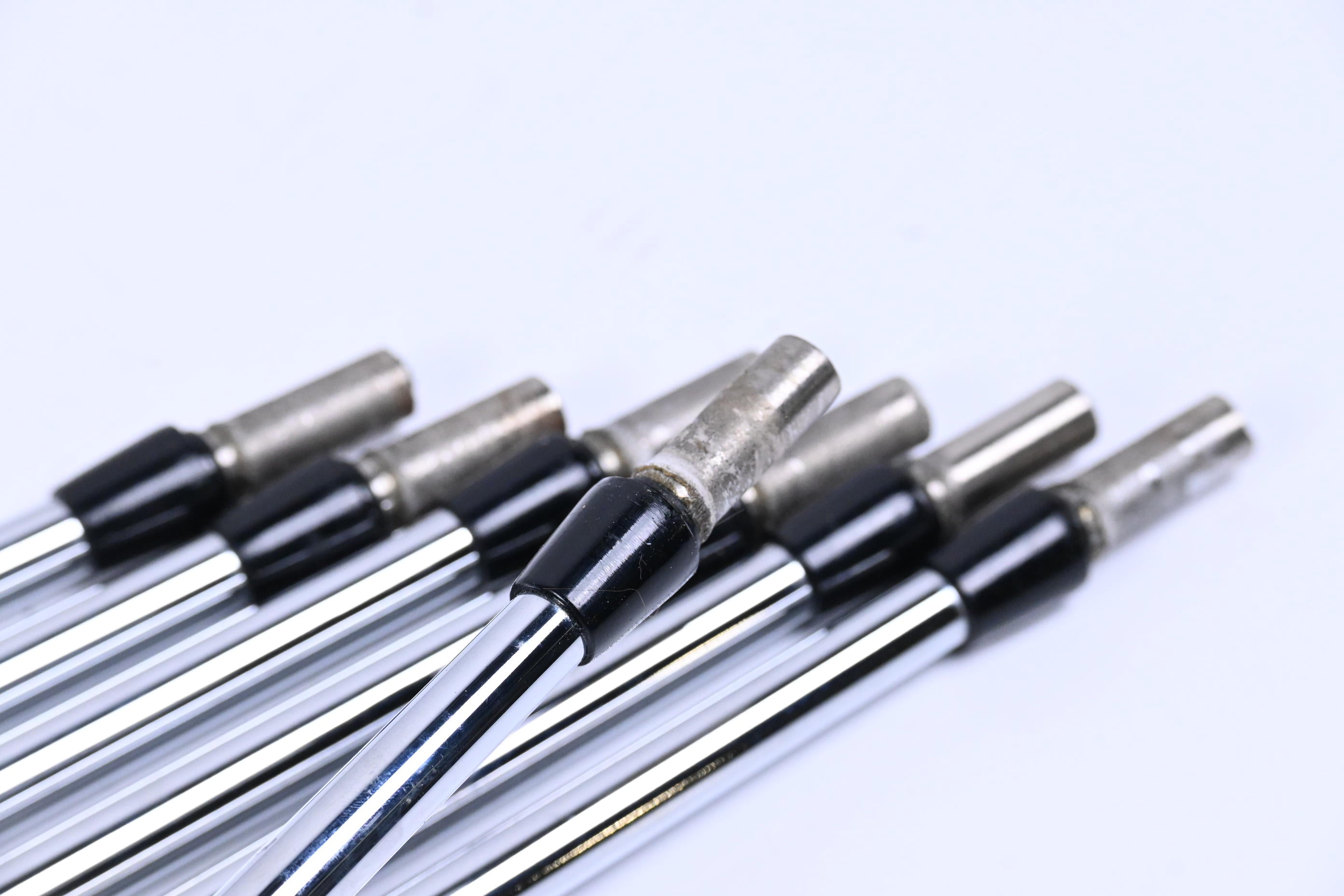 True Temper AMT S300 Tour White Iron Shafts / Stiff Flex / Set of 7 / .355 Tip