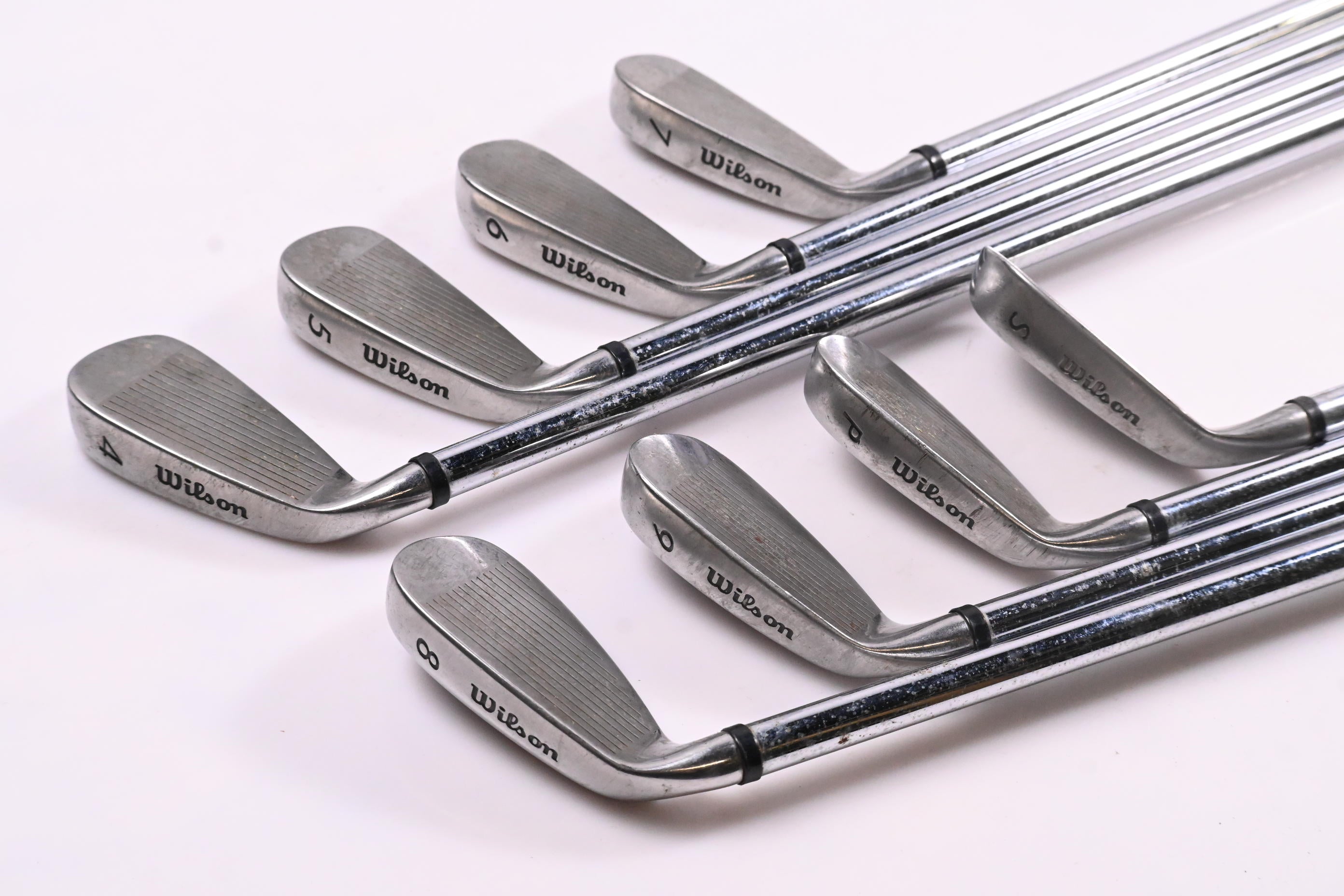 Wilson Fat Shaft Irons / 4-PW+SW / Regular Flex Fat Shaft 500 Shafts