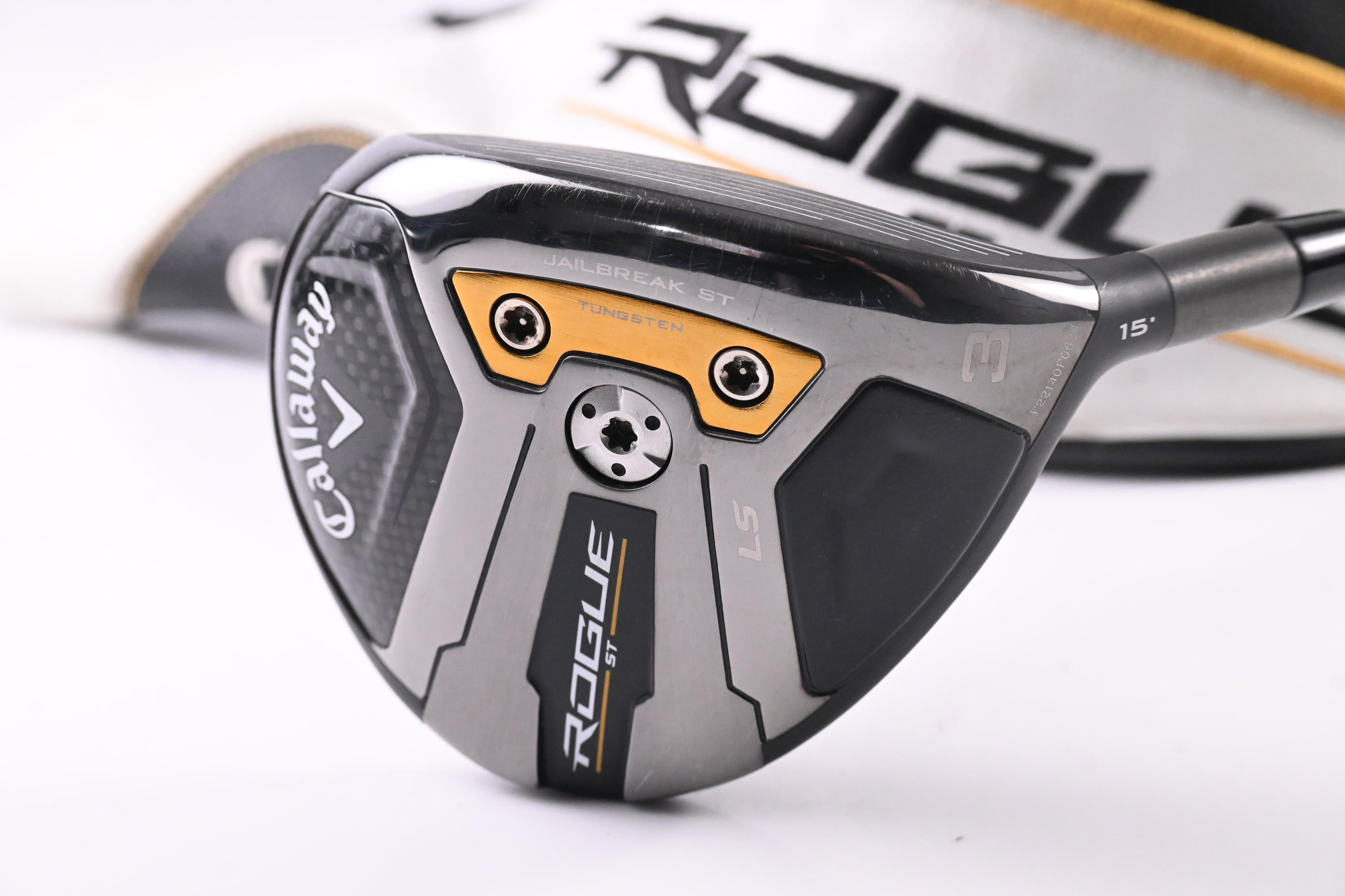Callaway Rogue ST LS #3 Wood / 15 Degree / Stiff Flex Tensei AV Blue 65 Shaft