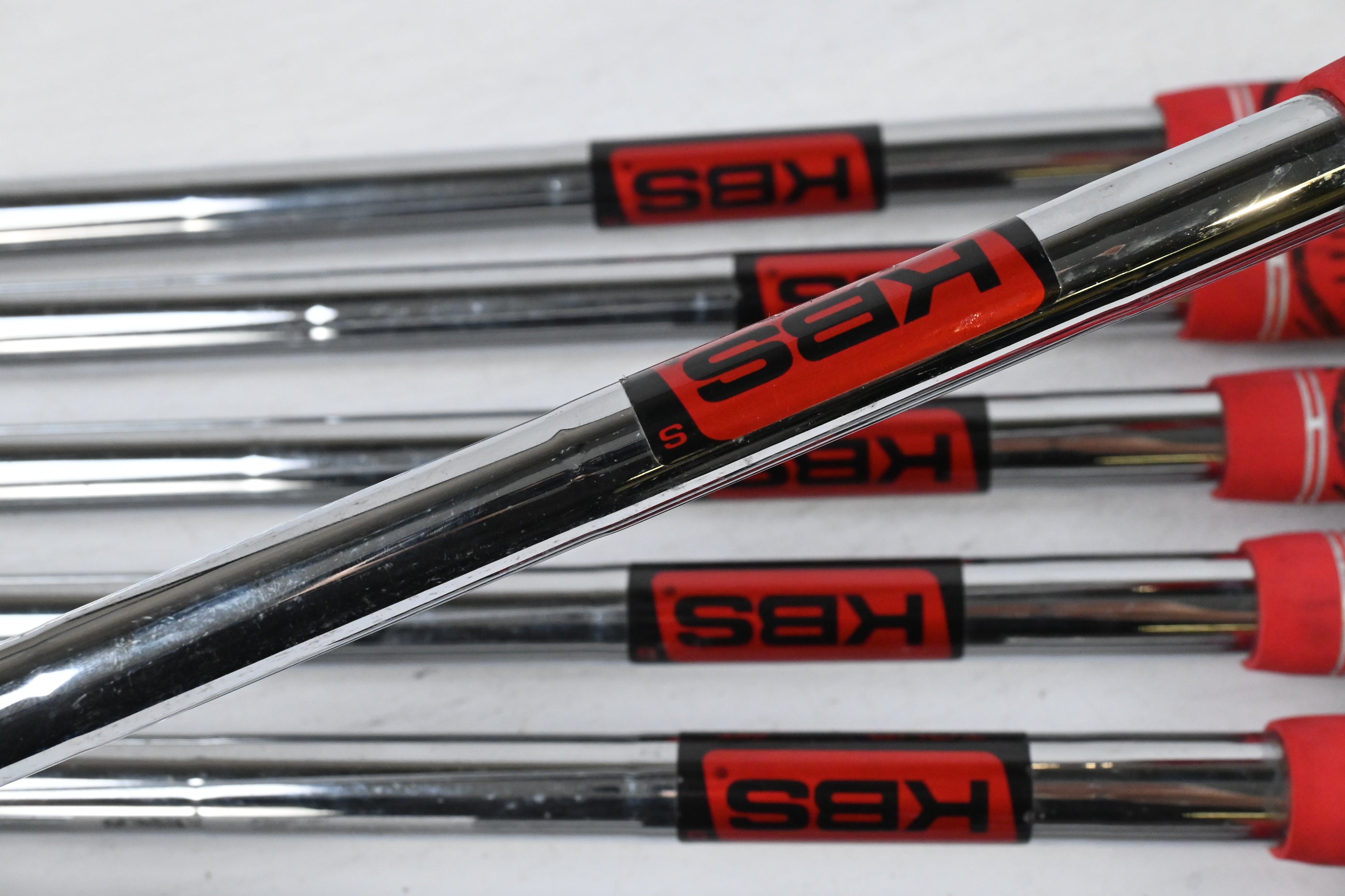 Taylormade Tour Preferred MC 2014 Irons / 4-PW / Stiff Flex KBS Tour Shafts