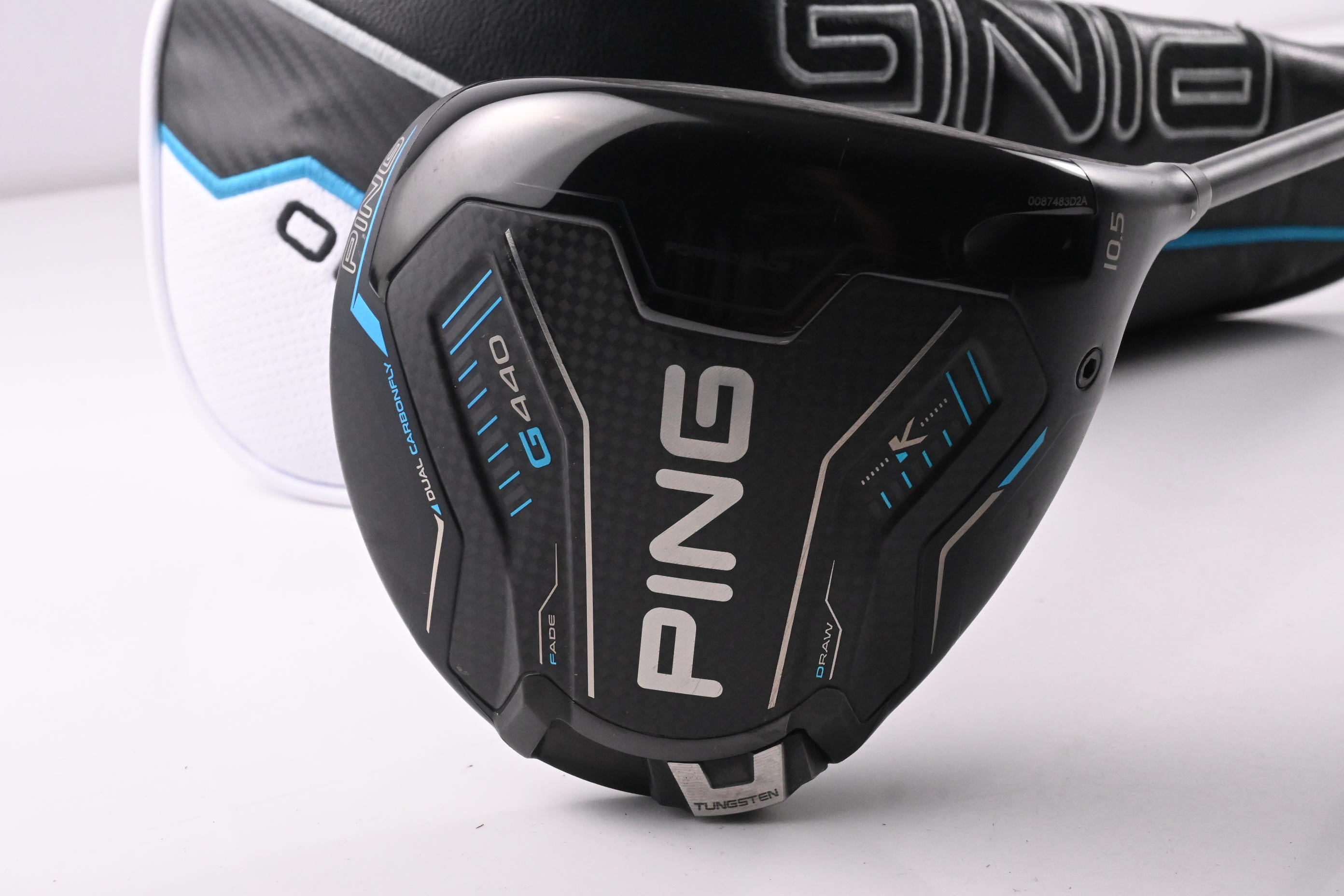 Ping G440 K Driver / 10.5 Degree / Stiff Flex Ping Alta CB Blue 50 Shaft