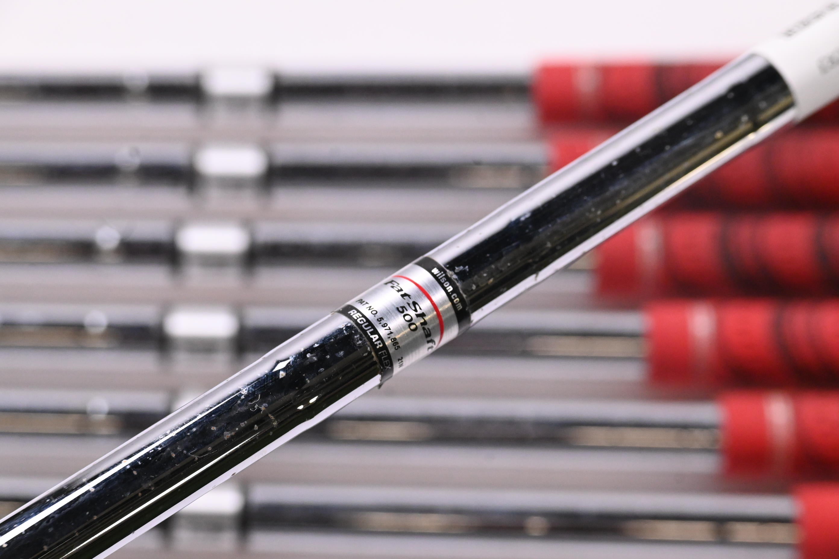 Wilson Fat Shaft Irons / 4-PW+SW / Regular Flex Fat Shaft 500 Shafts