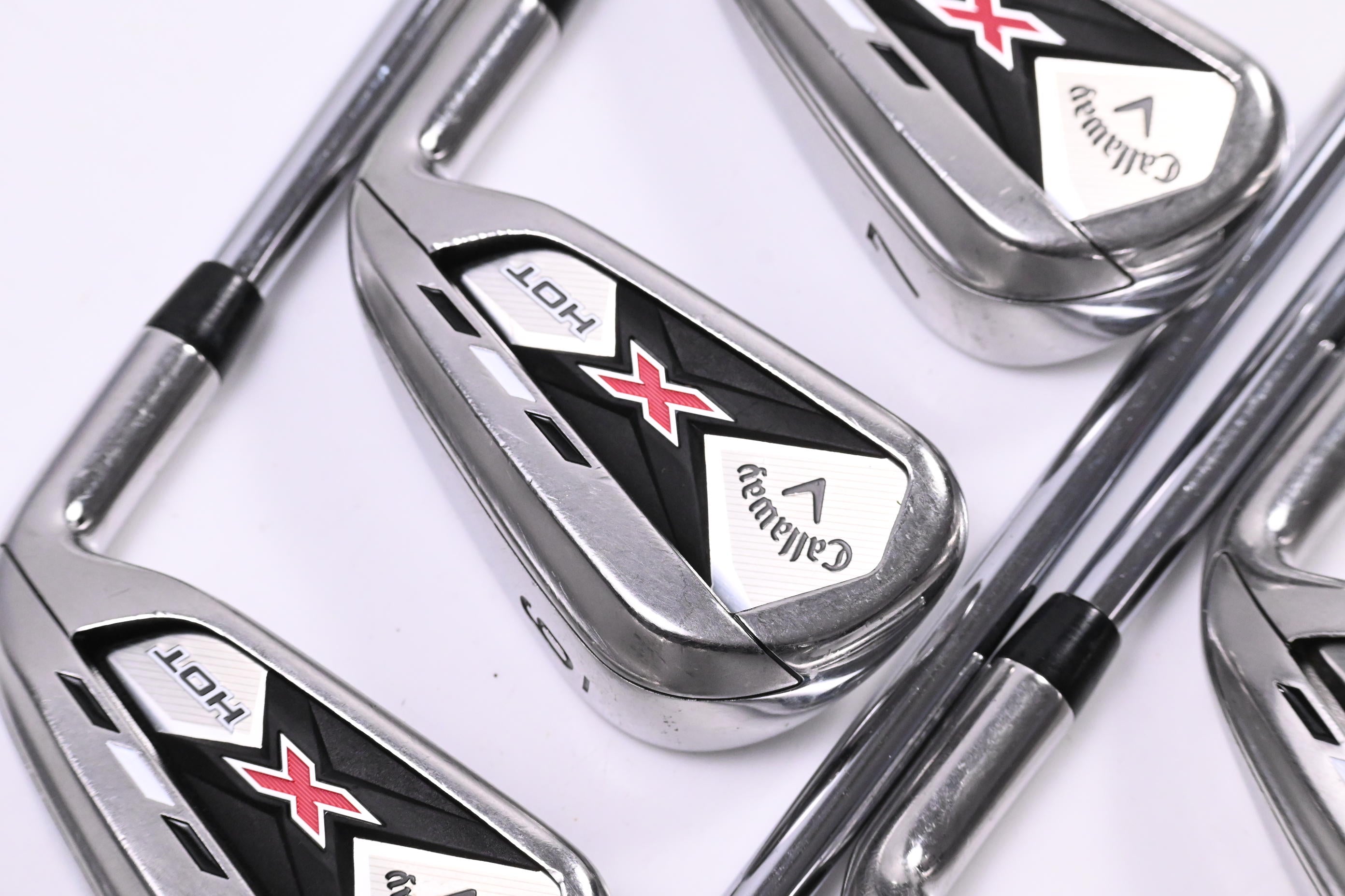 Callaway X Hot Irons / 5-PW+SW / Regular Flex True Temper Speed Step 85 Shafts
