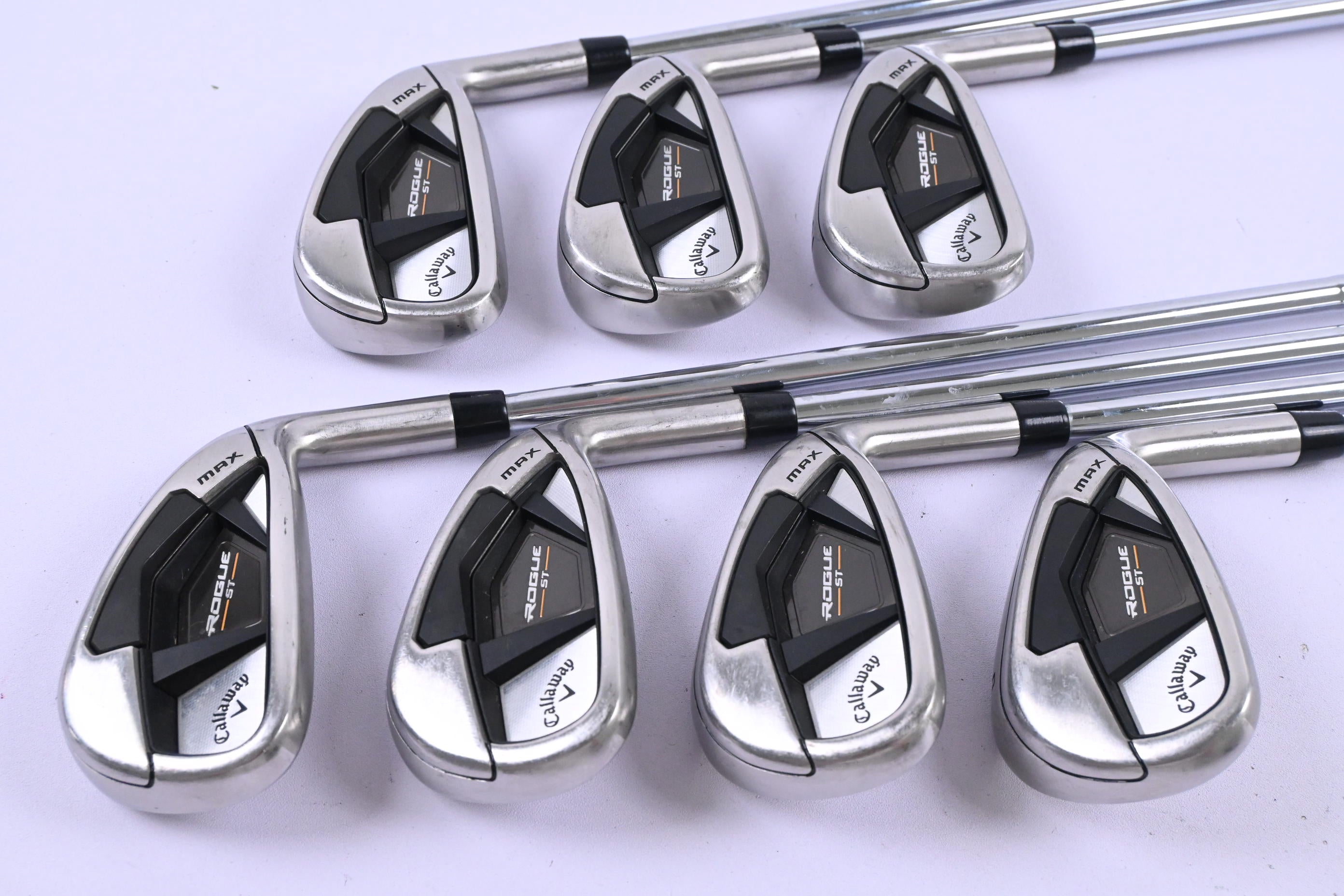 Callaway Rogue ST Max Irons / 4-PW / Stiff Flex True Temper XP 95 S300 Shafts