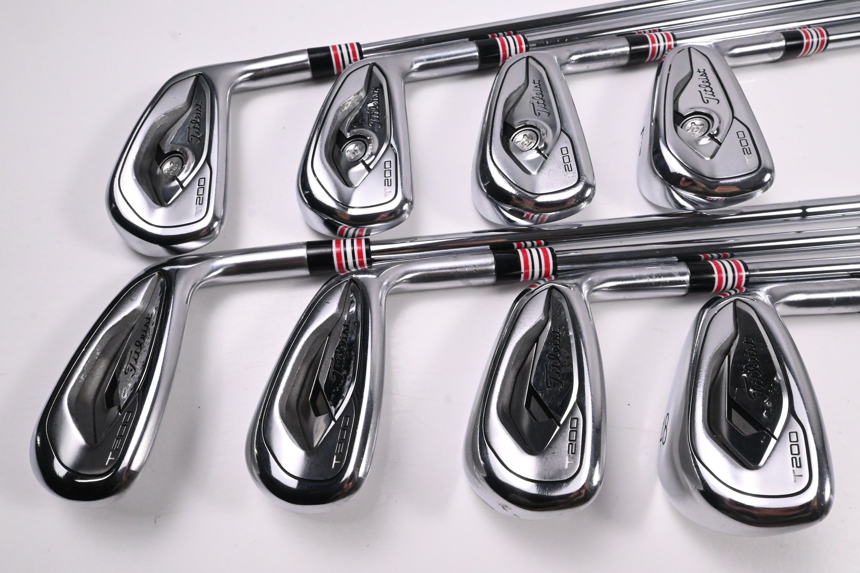 Titleist T200 2019 Irons / 4-PW+48° / Stiff Flex Elevate MPH 95 Shafts
