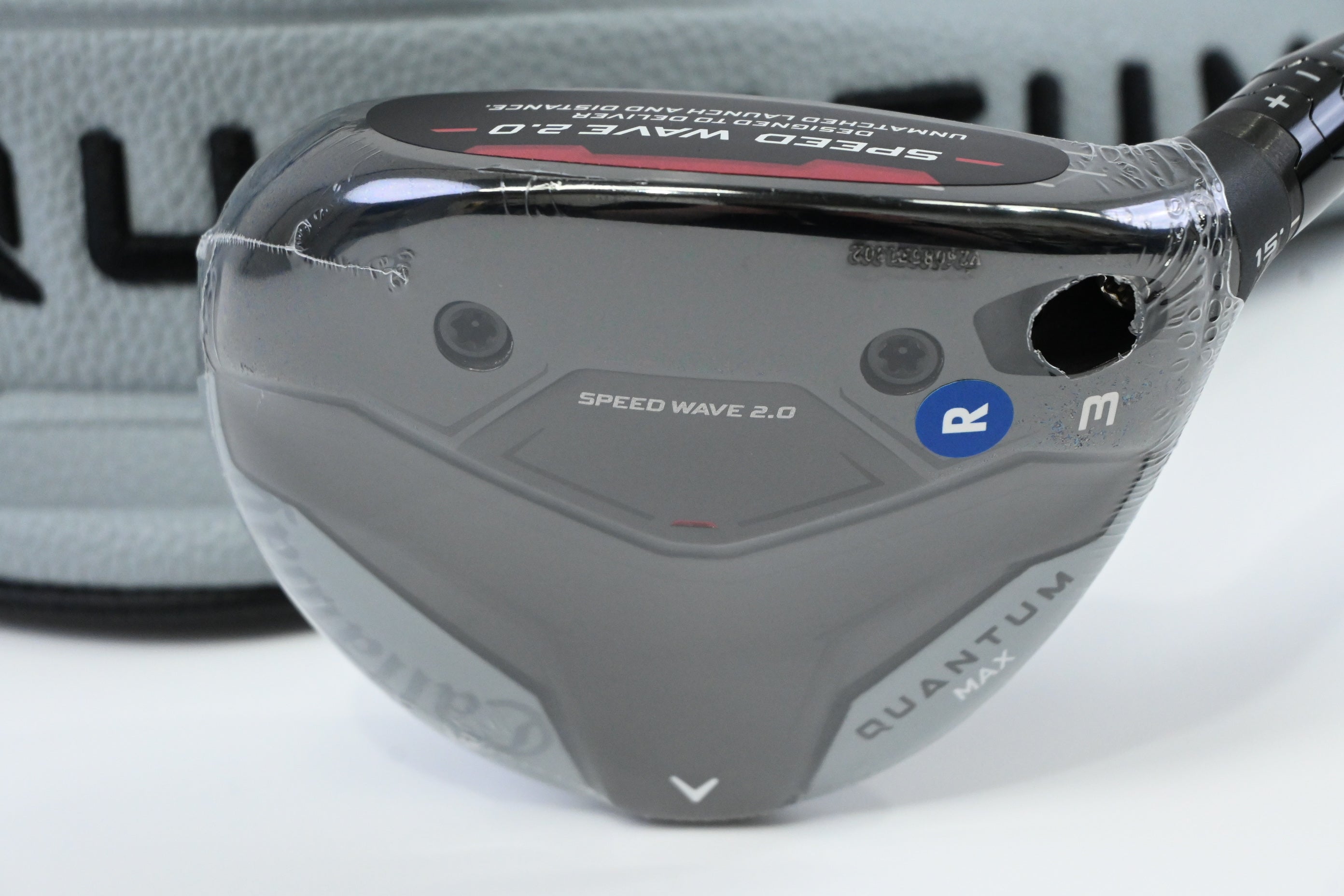 Callaway Quantum Max #3 Wood / 15 Degree / Regular Flex Denali Frost Silver 60