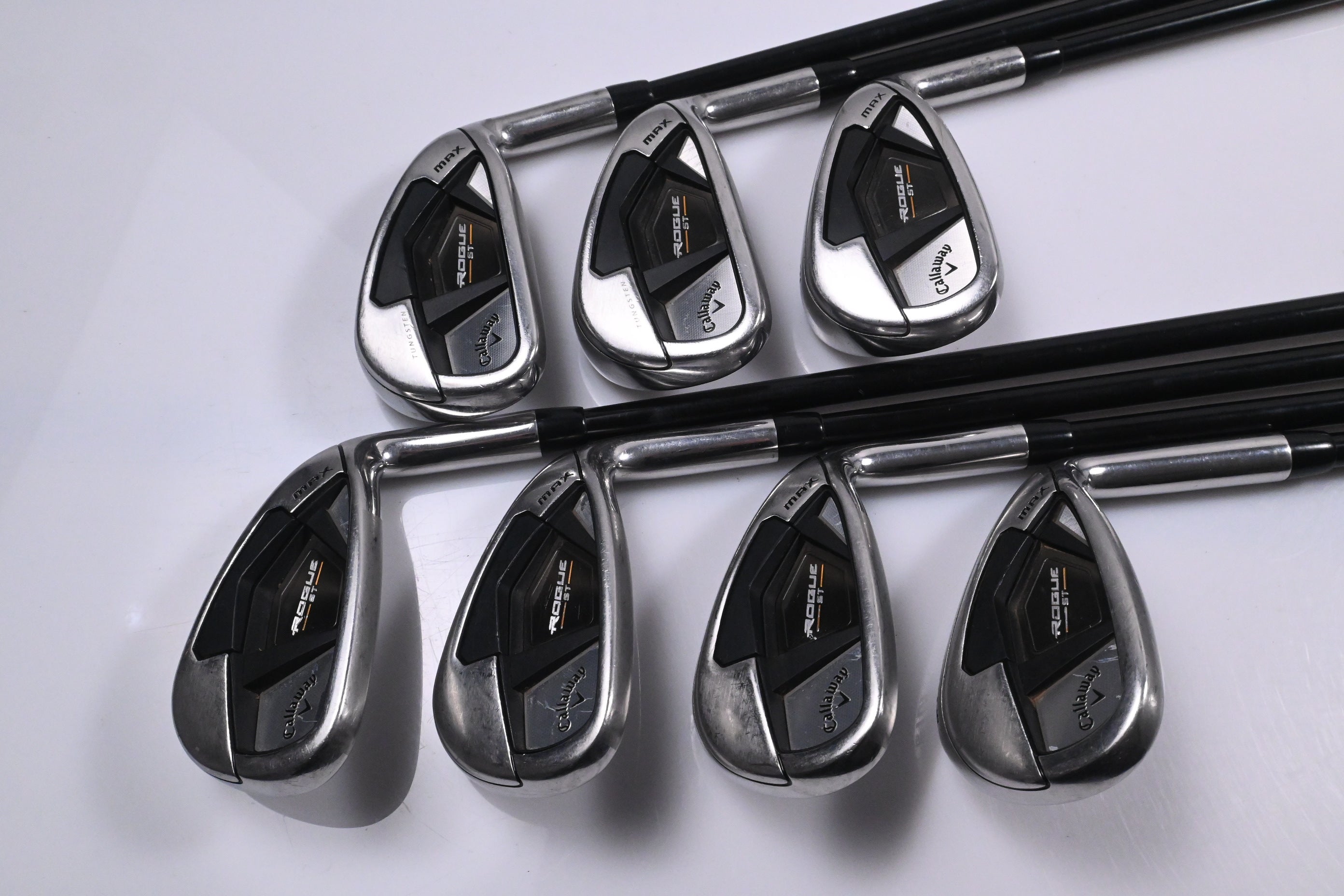Callaway Rogue ST Max Irons / 6-PW+AW+SW / Regular Flex Tensei AV Blue 65 Shafts
