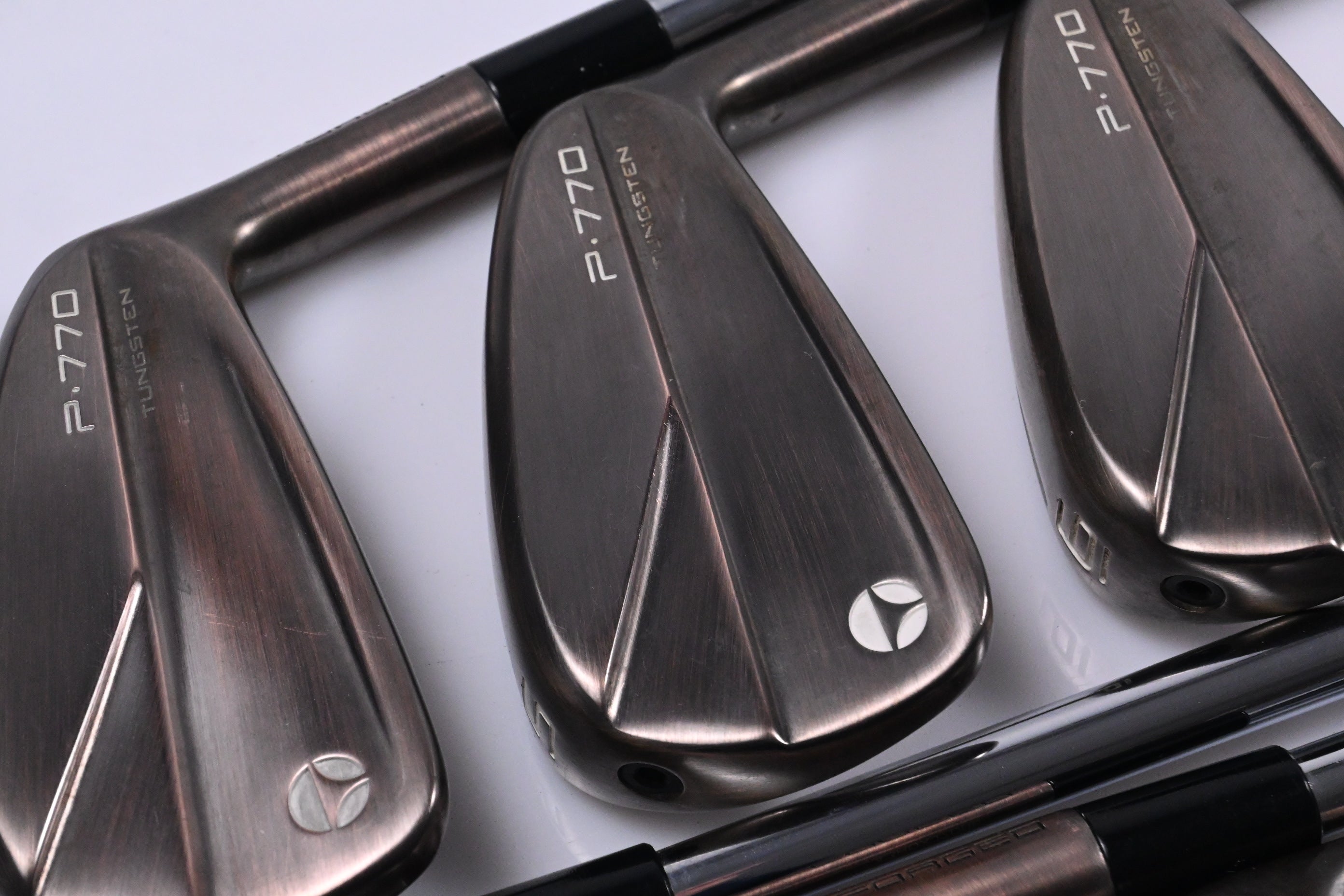 Taylormade P770 Aged Copper Irons / 4-PW / Stiff Flex N.S.PRO Modus 3 Tour 120