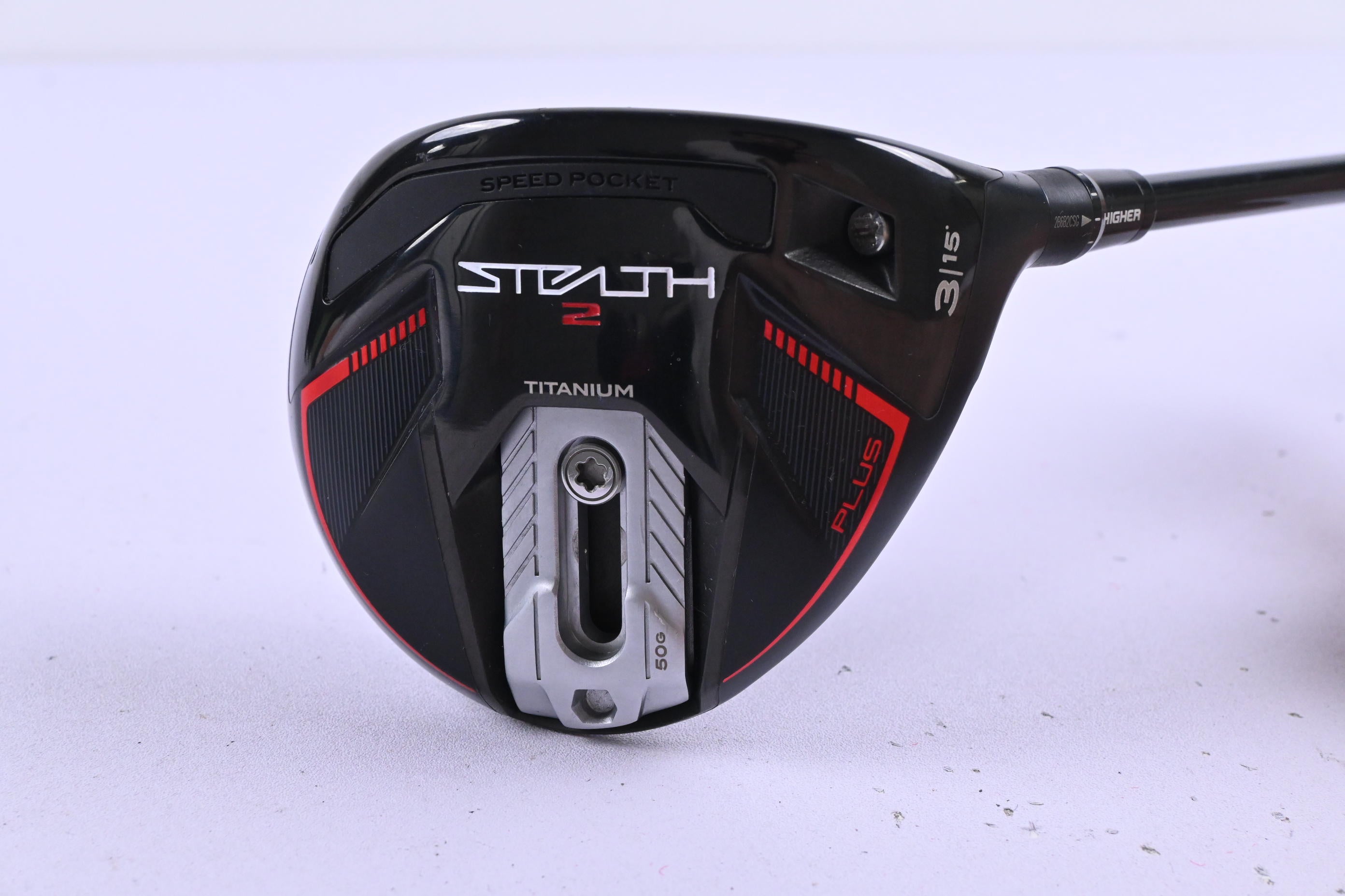 Taylormade Stealth 2 Plus #3 Wood / 15 Degree / Stiff Flex Kai'li Red 75 Shaft