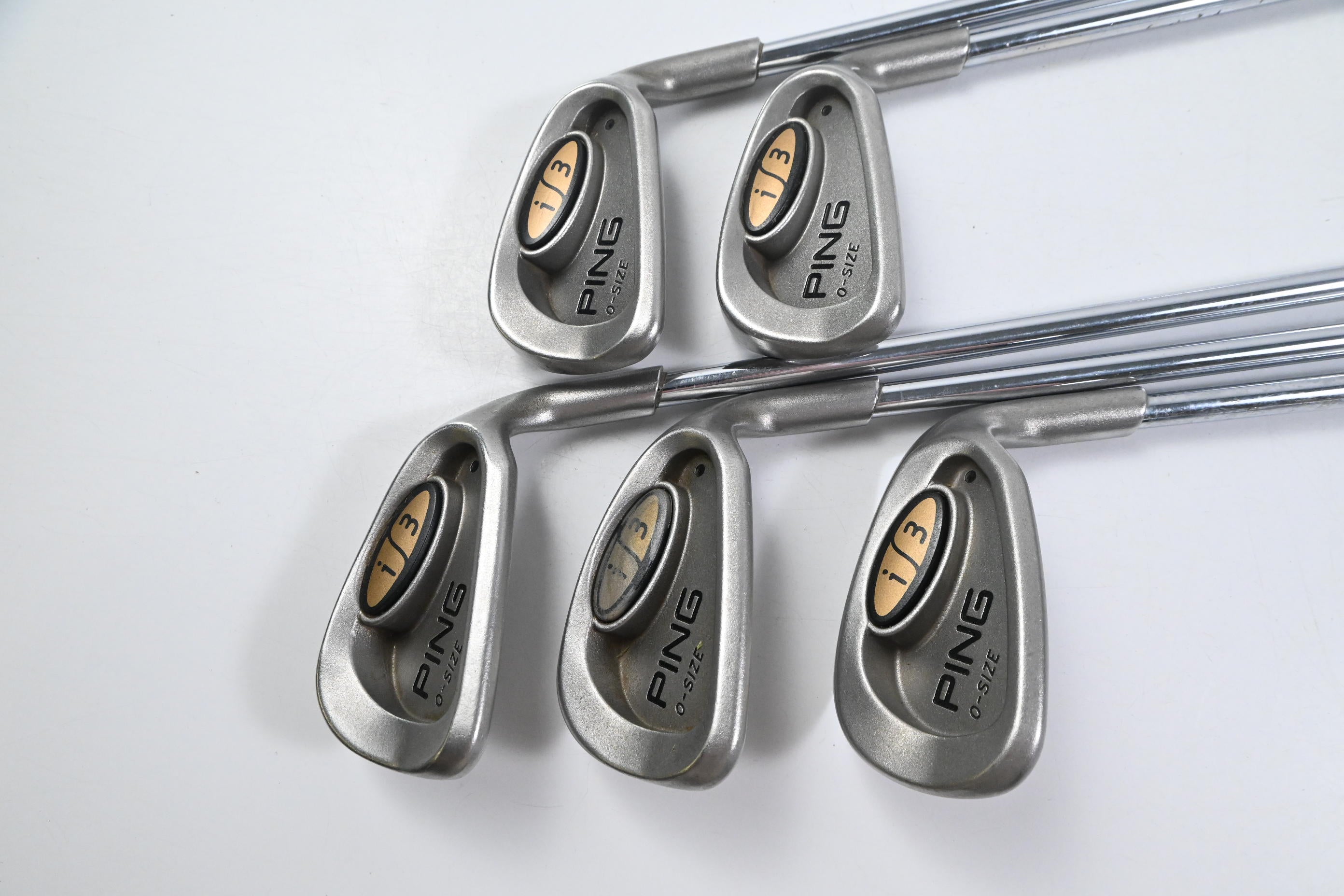 Ping i3 Irons / 7-PW+SW / Black Dot / Regular Flex Cushin Shafts