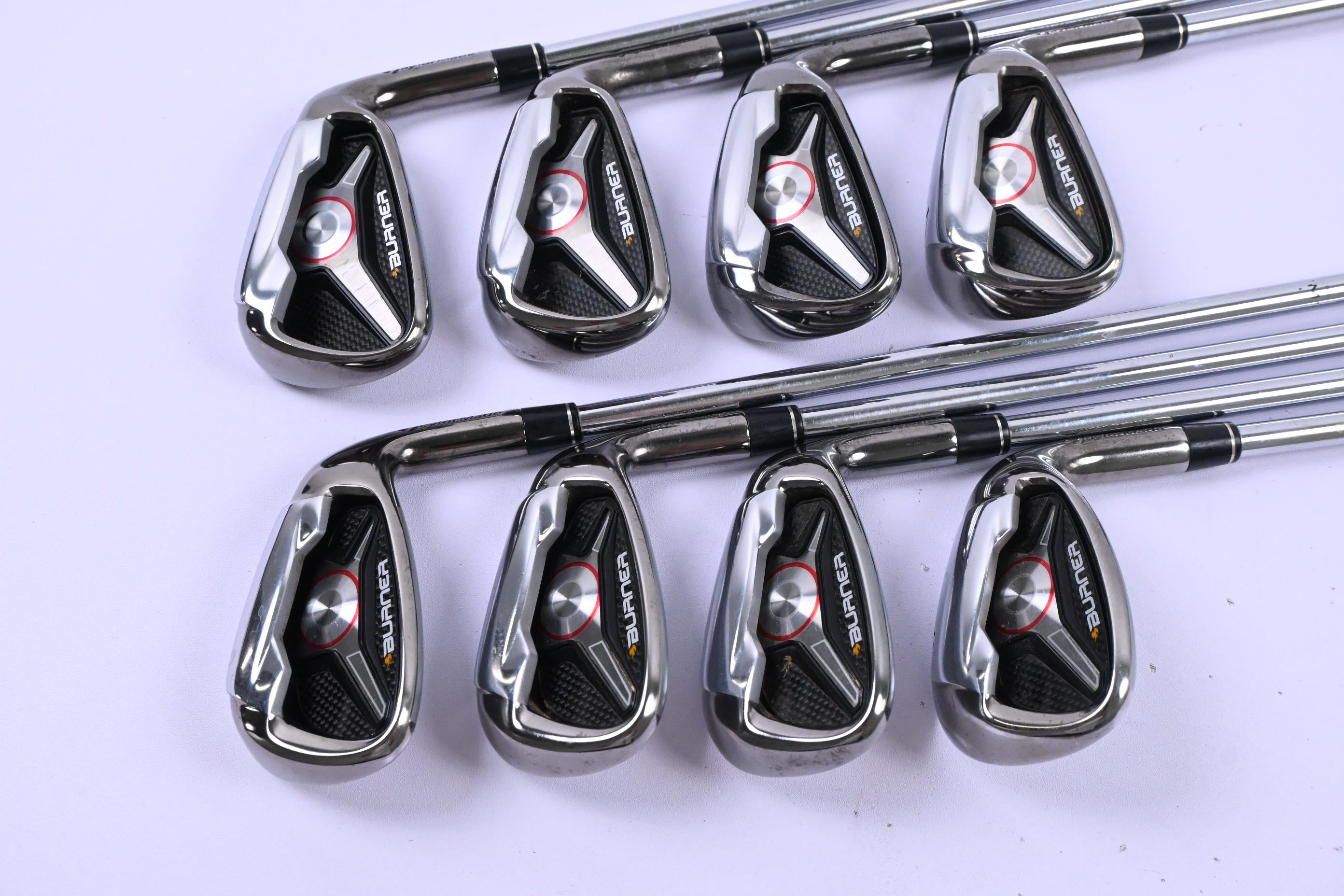 Taylormade Burner Irons / 4-PW+SW / Regular Flex Taylormade Burner 85 Shafts