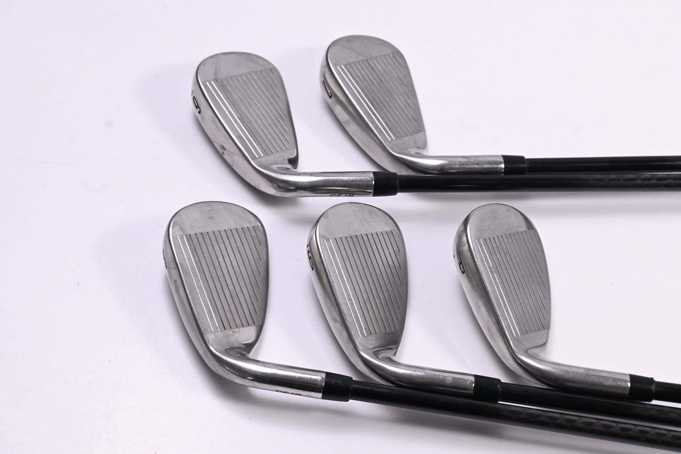 Callaway Rogue X Irons / 6-PW / Stiff Flex C6 Silver 60 Shafts